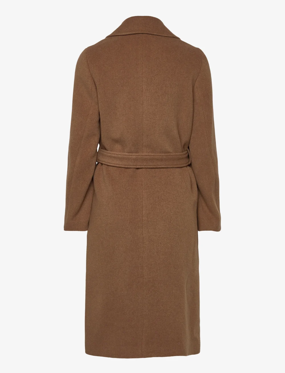 Filippa K - Soft Wool Belted Coat - villased mantlid - light brow - 1