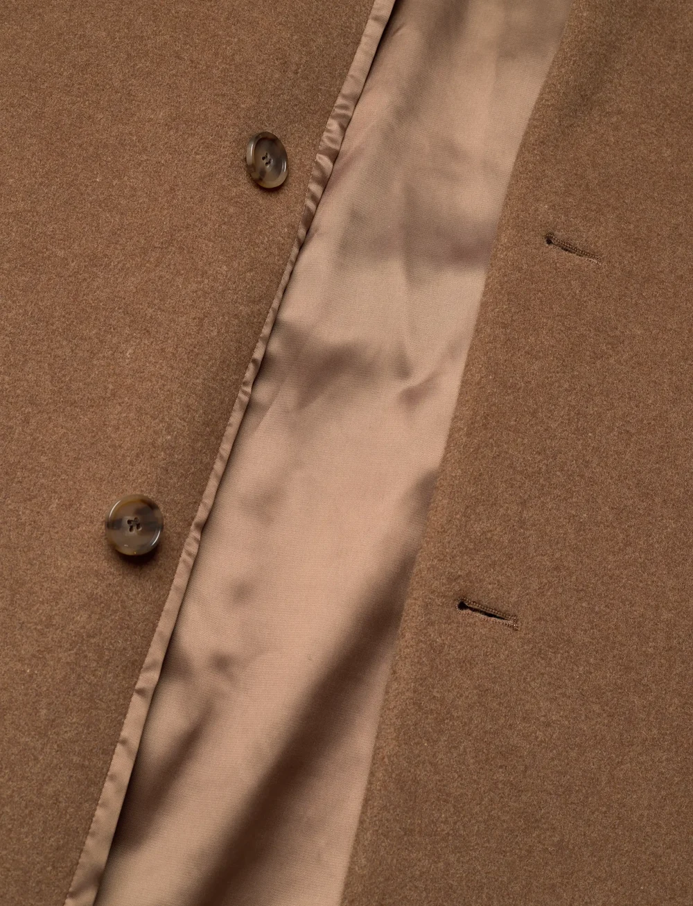 Filippa K - Soft Wool Belted Coat - villased mantlid - light brow - 4