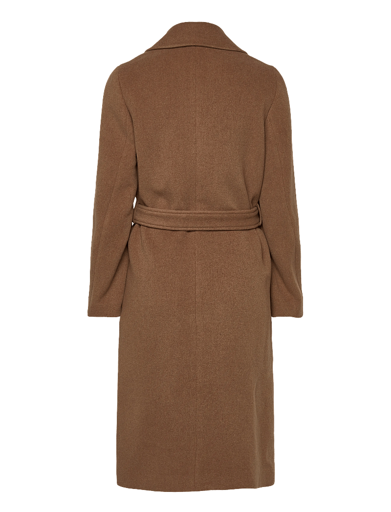 Filippa K - Charlotte Wool Belted Coat - light brown - 1
