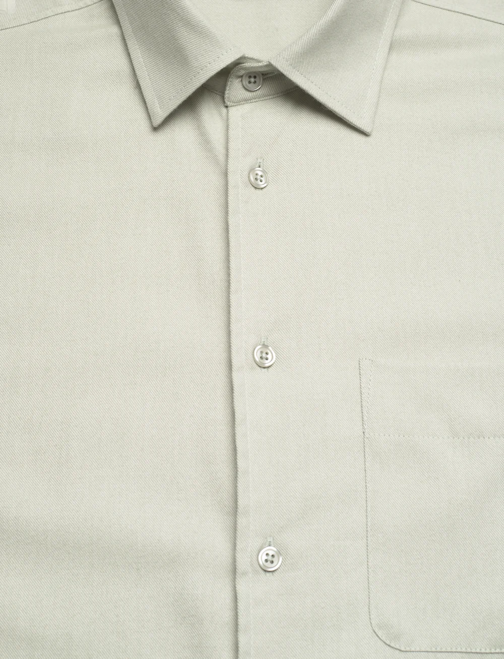 Filippa K - Relaxed Cotton Shirt - vabaajasärgid - faded moss - 2