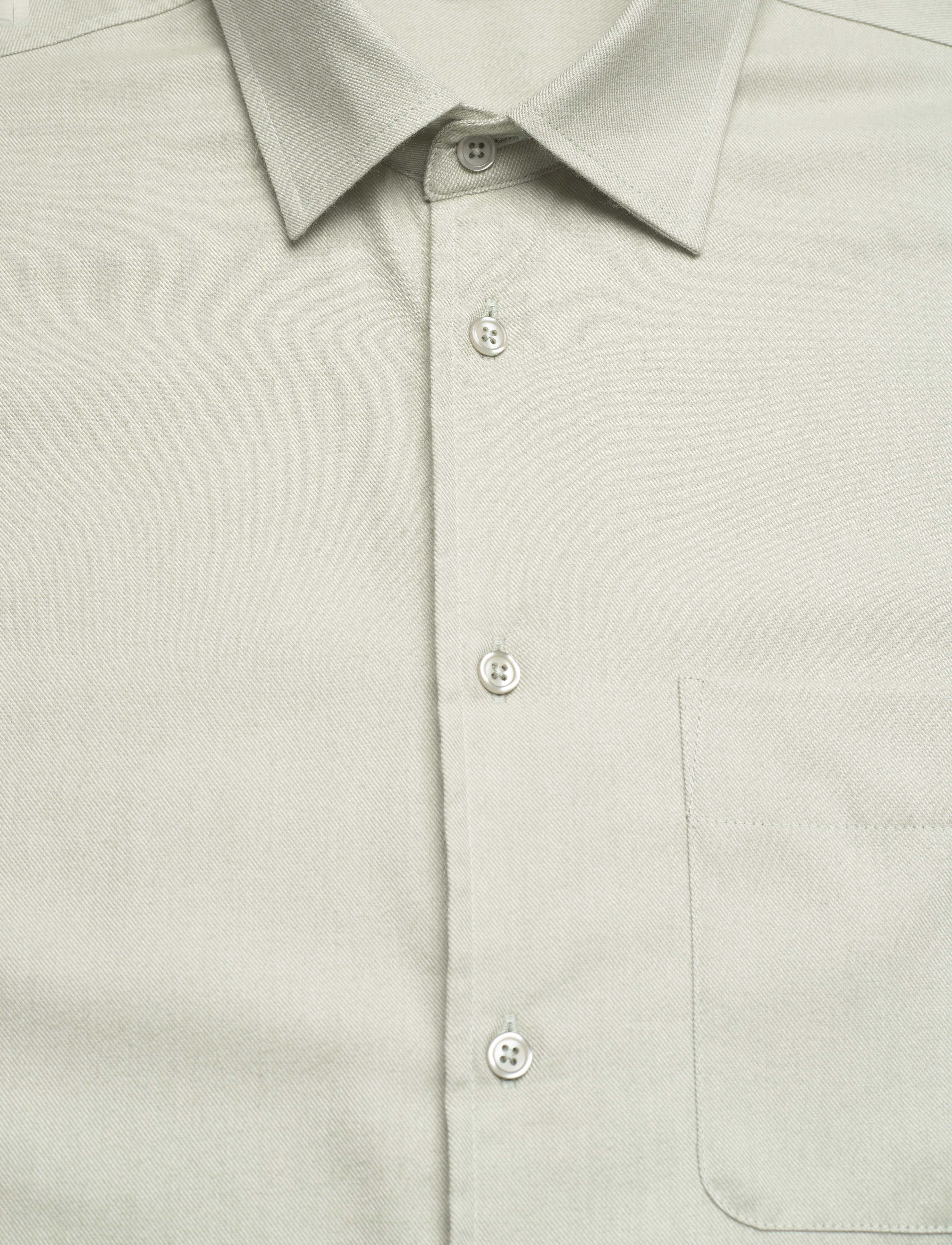 Filippa K - Relaxed Cotton Shirt - faded moss - 2