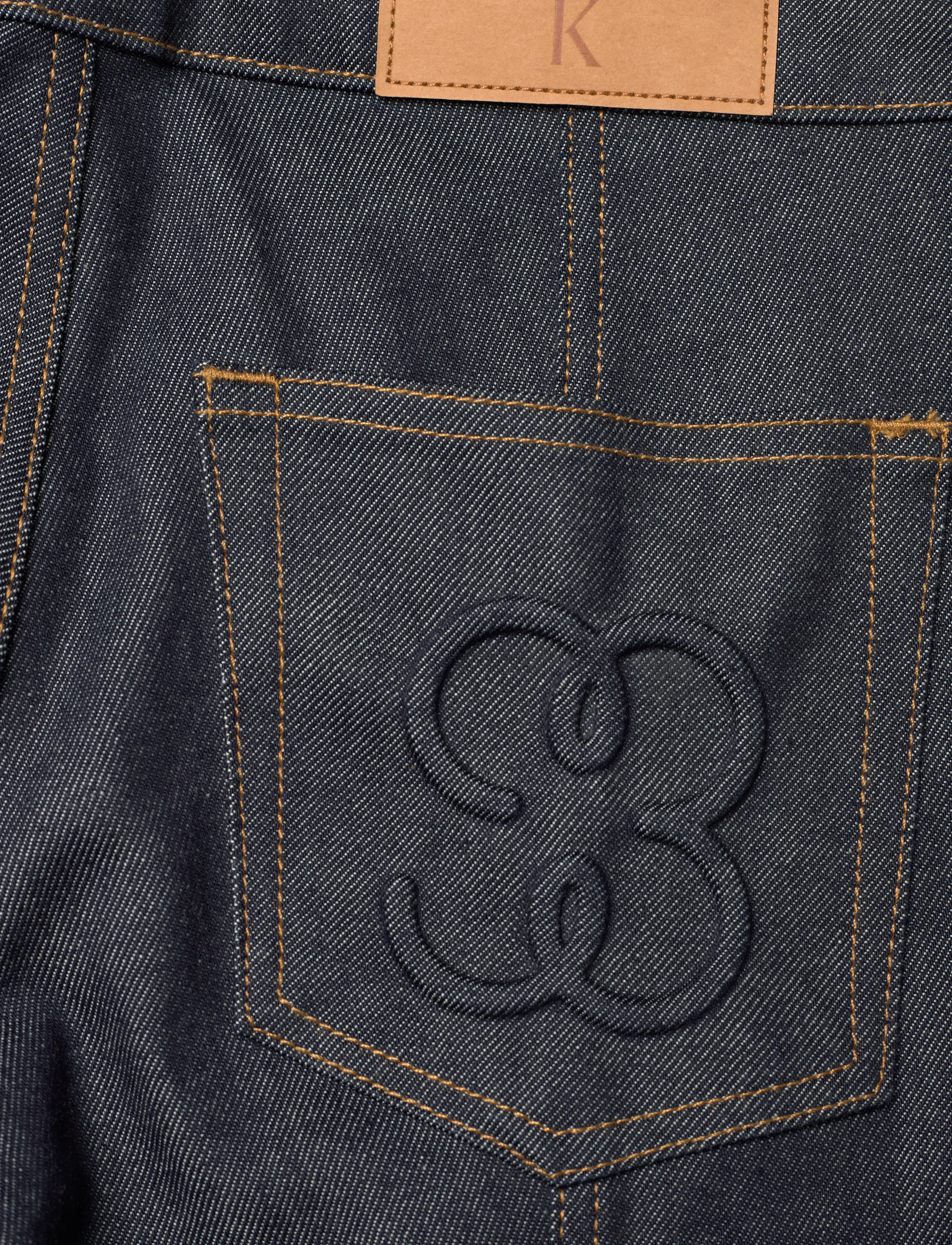 Filippa K - 90s Stretch Button Front Jeans - flared jeans - raw blue - 3
