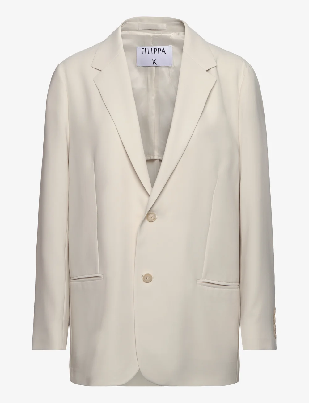 Filippa K - Hailey Blazer - enkeltspente blazere - ivory - 0