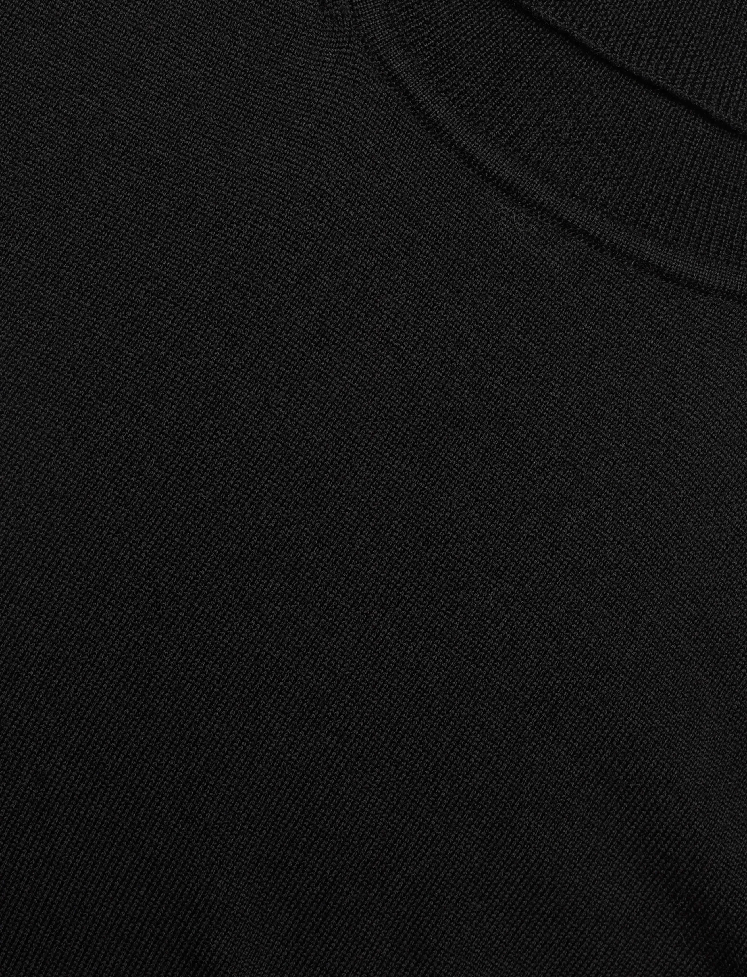 Filippa K - Turtleneck Vest - vestes tricot - black - 2