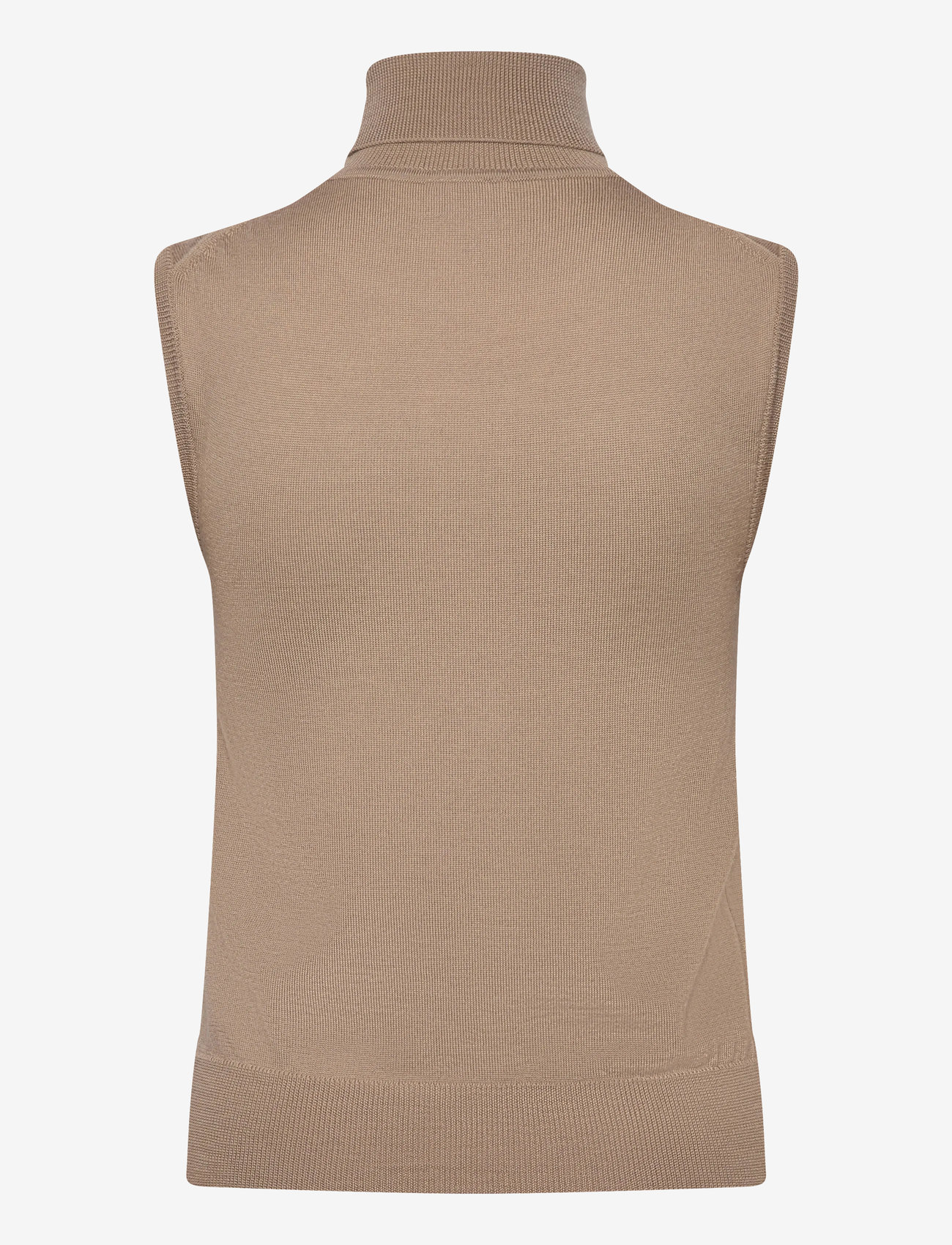 Filippa K - Turtleneck Vest - stickade västar - sandstone - 1