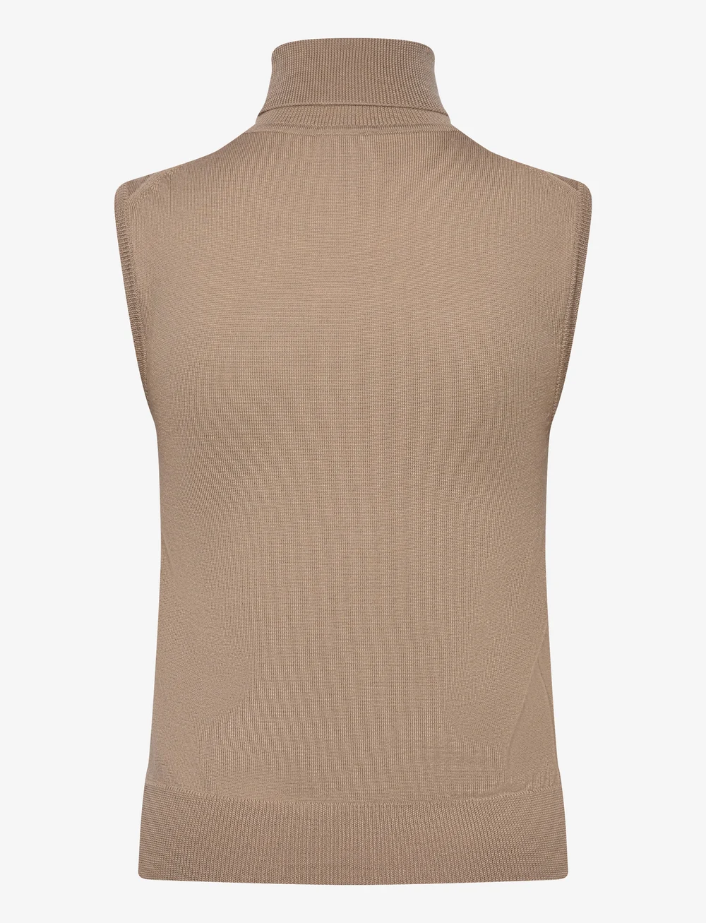 Filippa K - Turtleneck Vest - strikveste - sandstone - 1