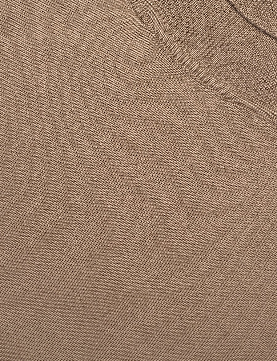 Filippa K - Turtleneck Vest - strikveste - sandstone - 2
