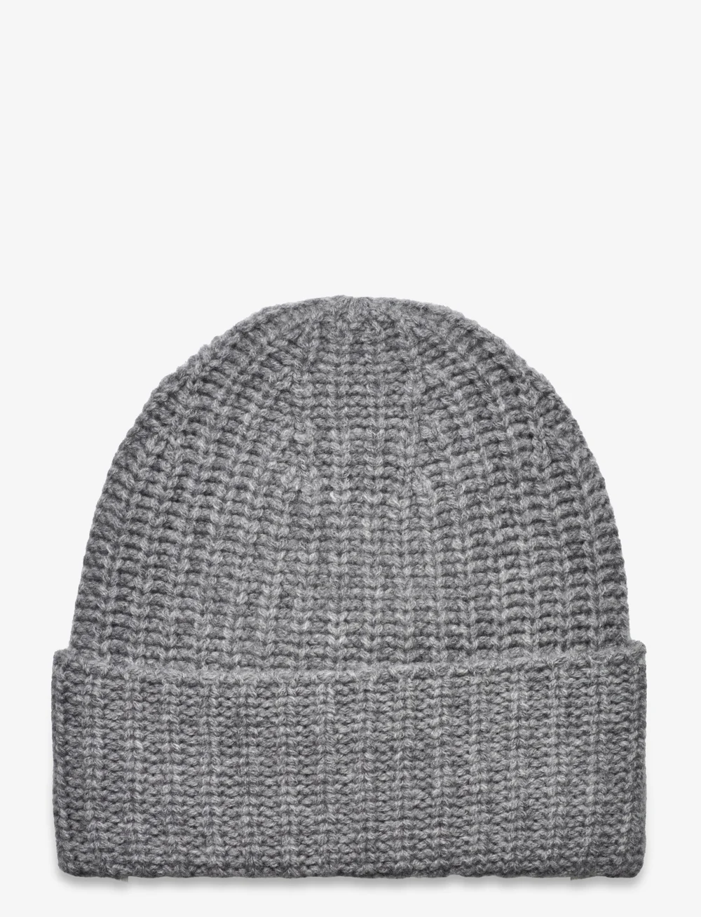 Filippa K - Corinne Rib Hat - mössor - grey melan - 0