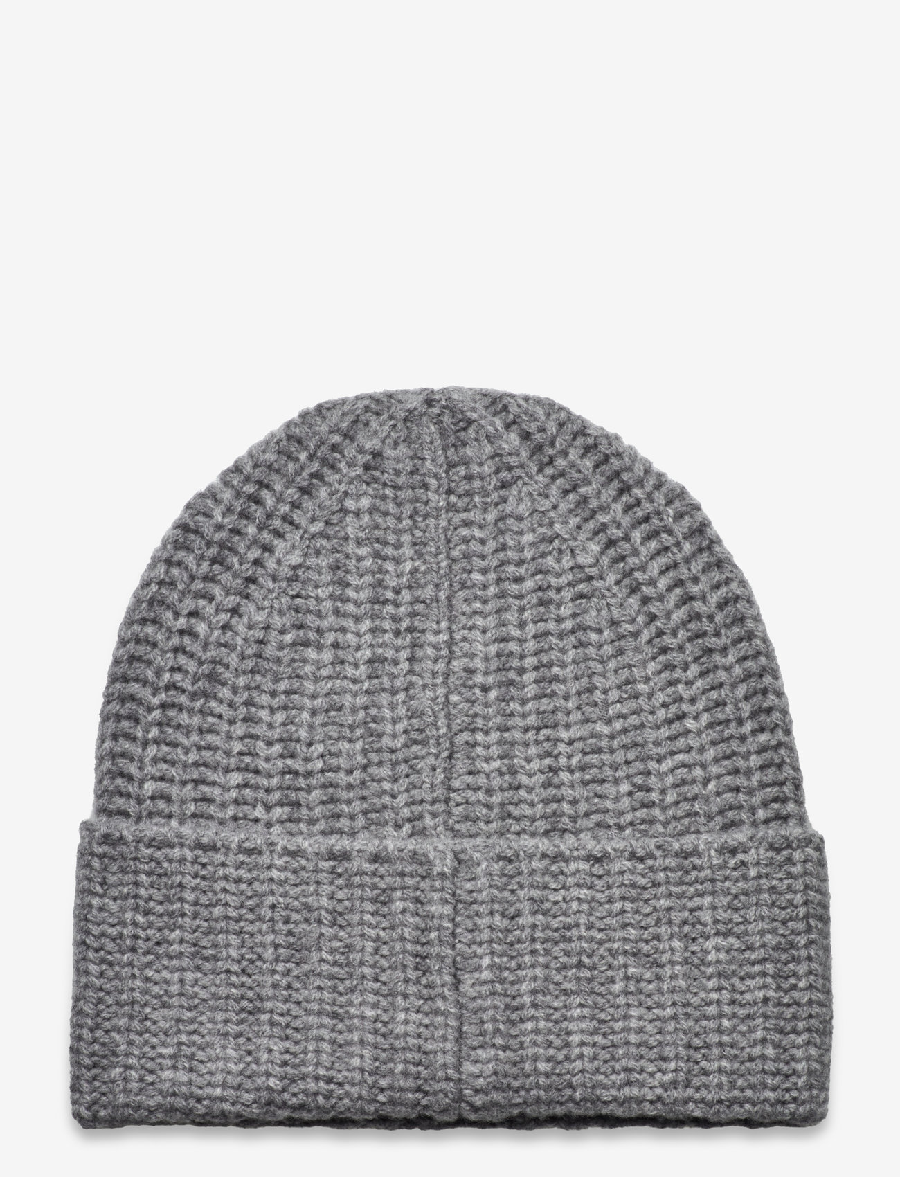 Filippa K - Corinne Rib Hat - kashmir - grey melan - 1