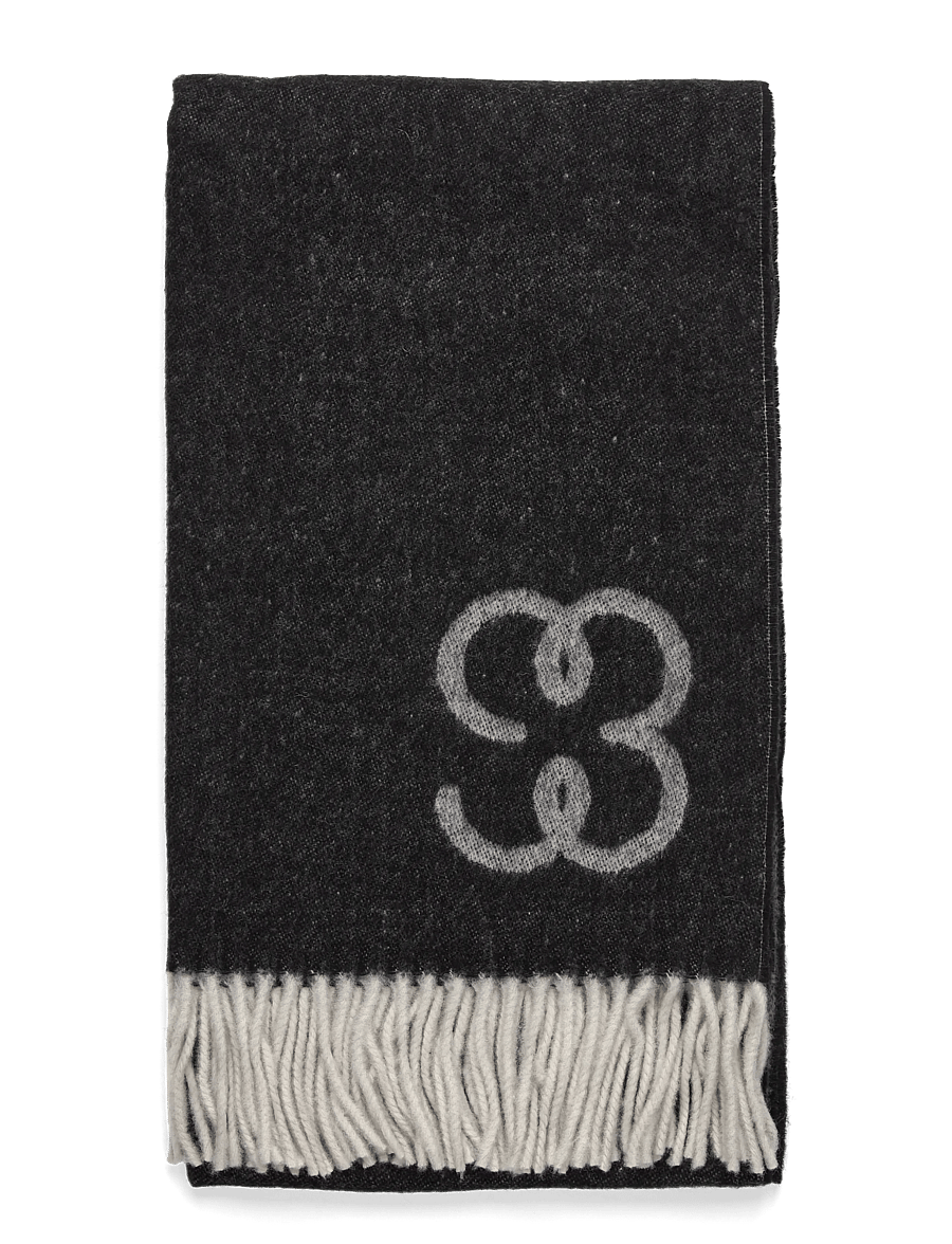 Filippa K - Monogram Scarf - kaschmir - black - 1