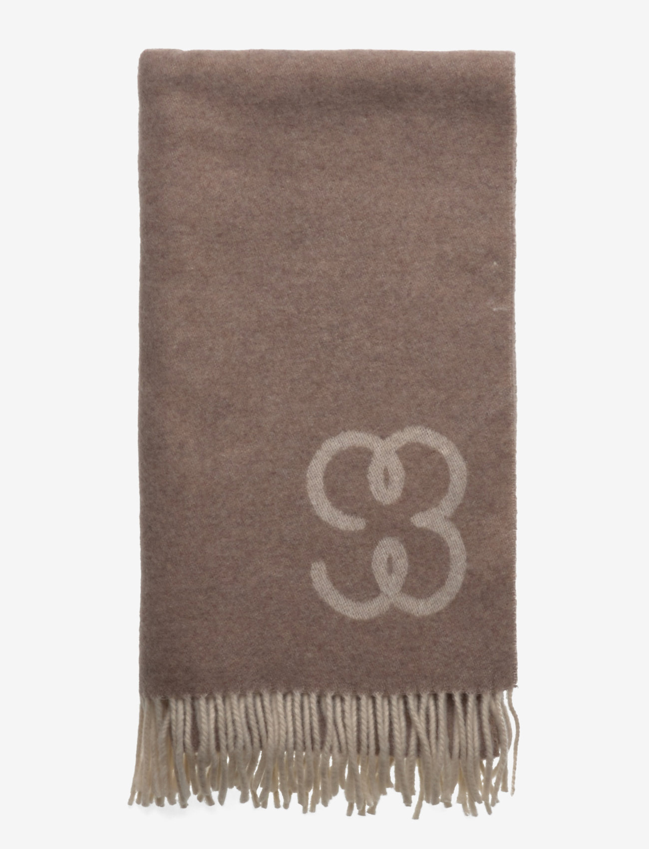 Filippa K - Monogram Scarf - accessoires - dark taupe - 1