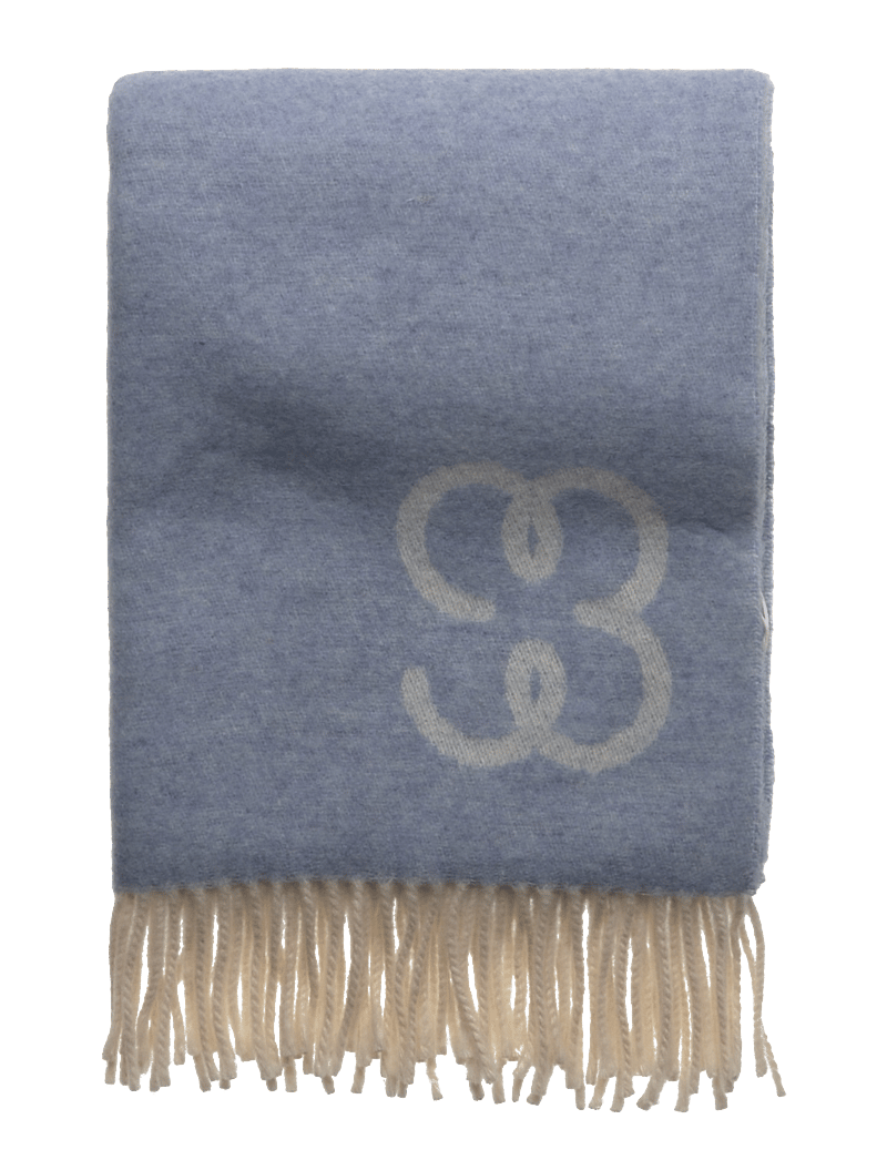 Filippa K - Monogram Scarf - kaschmir - dusty blue - 1
