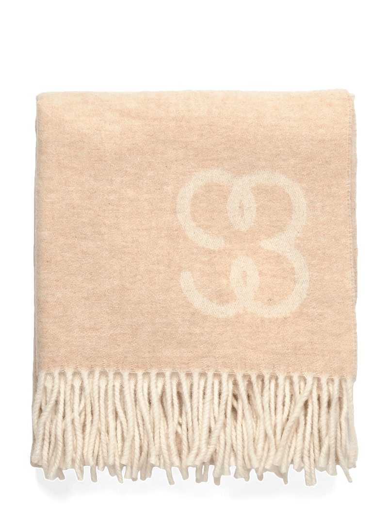 Filippa K - Monogram Scarf - cashmere - light beige - 1