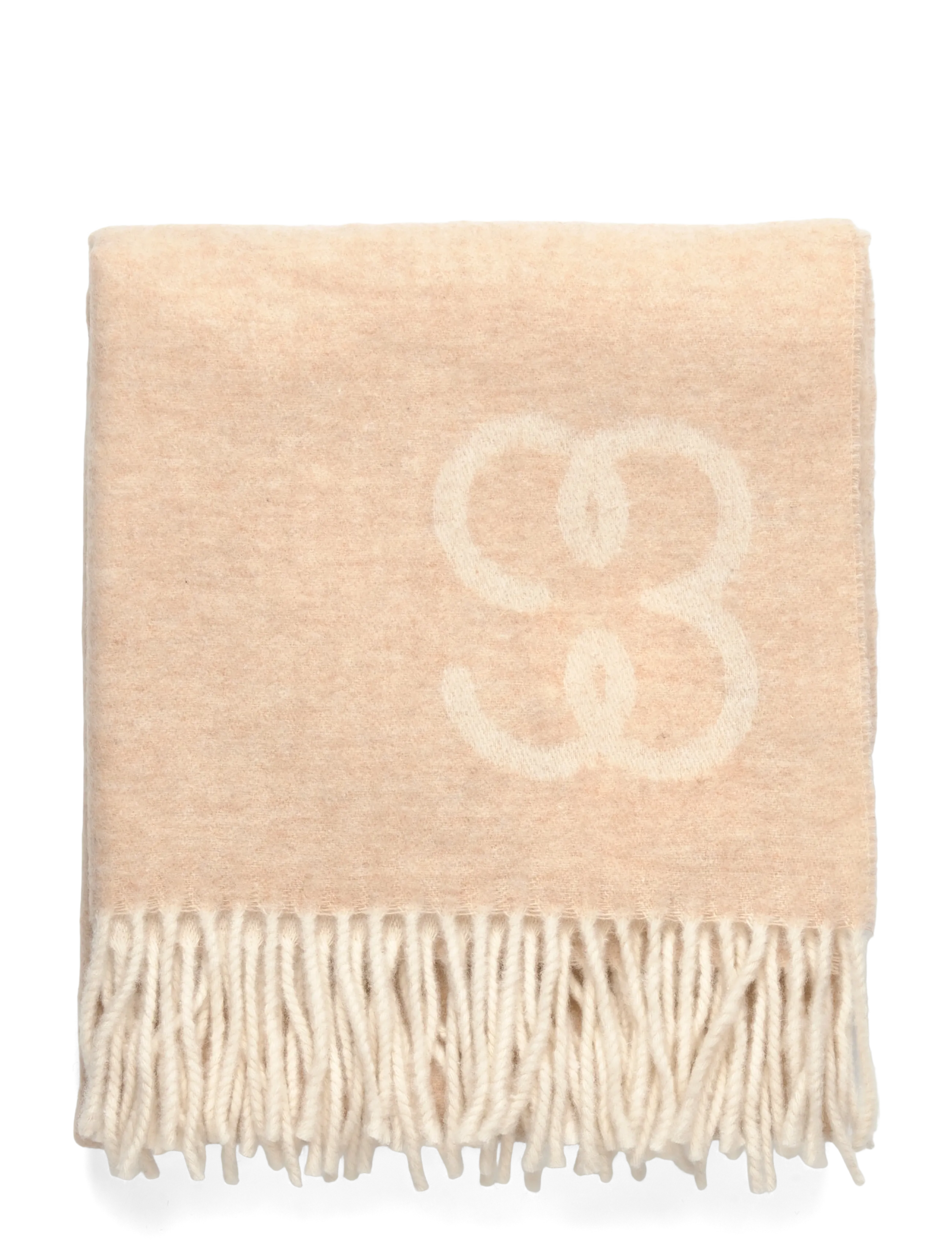Filippa K - Monogram Scarf - tilbehør - light beige - 1