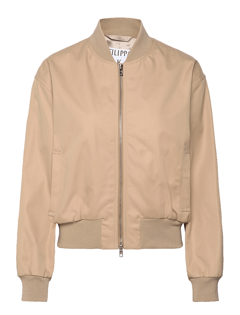 Filippa K - Cotton Blouson Jacket - leichte jacken - sand beige - 0