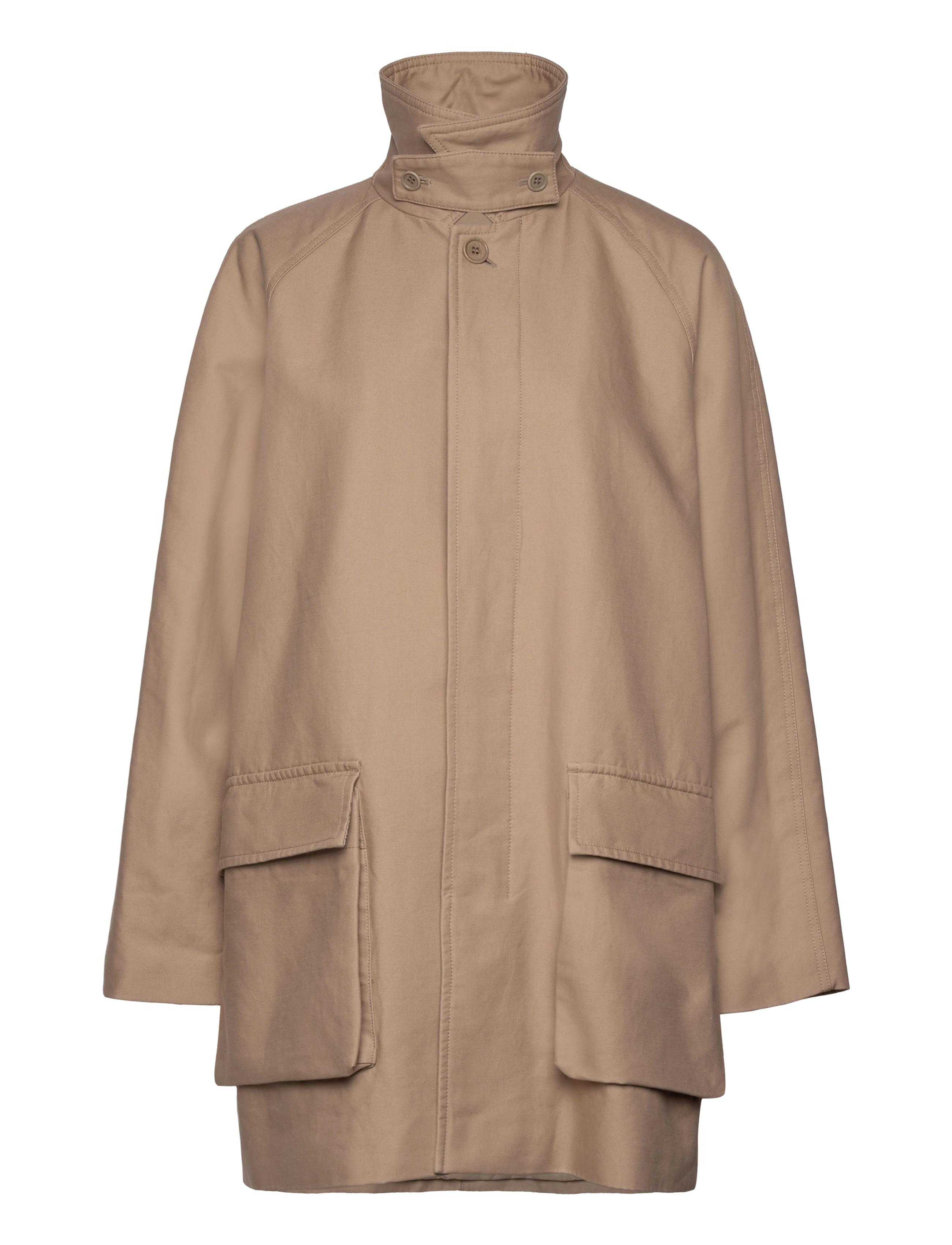 Filippa K - Padded Patch Pocket Jacket - Üleriided - khaki beig - 2