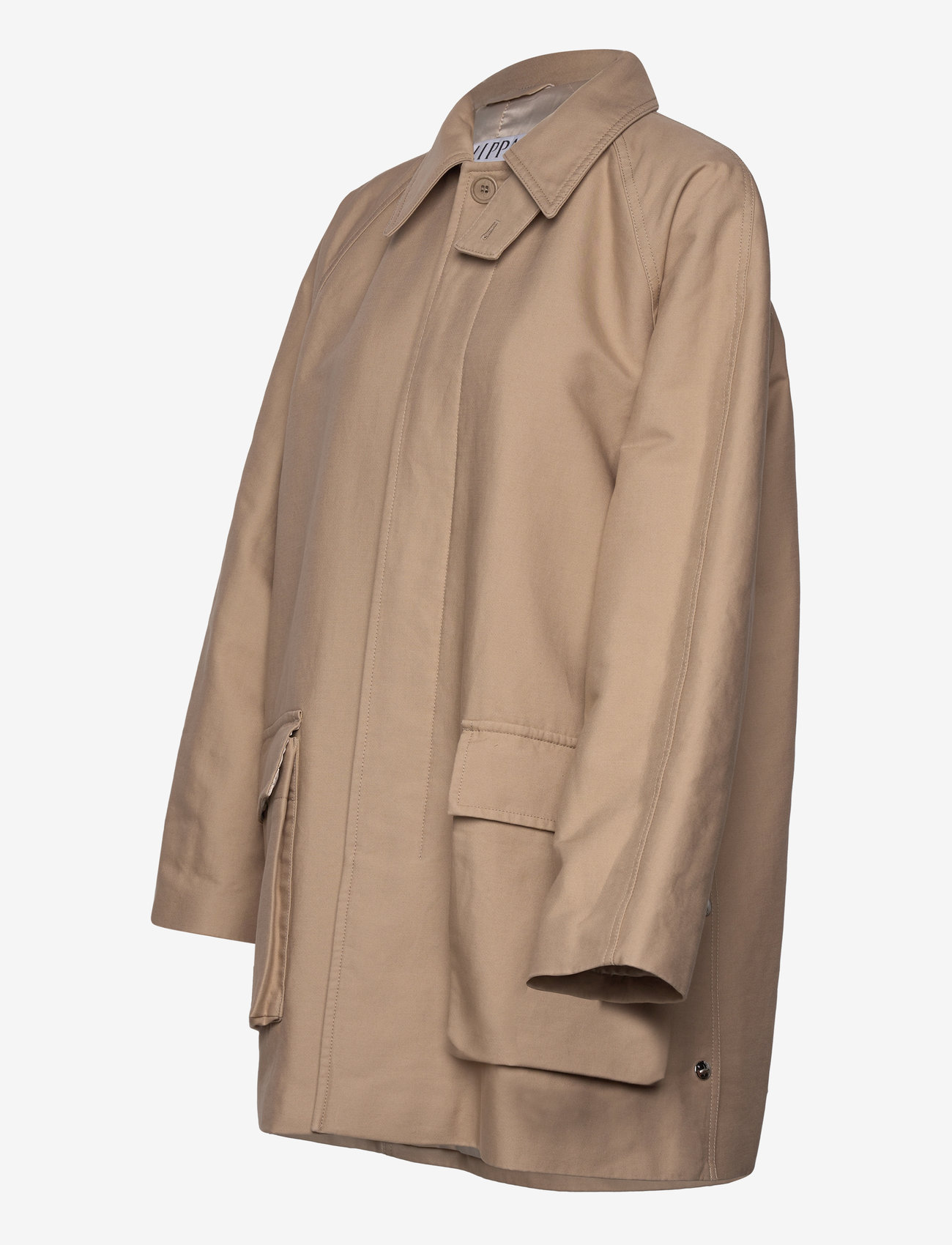 Filippa K - Padded Patch Pocket Jacket - outerwear - khaki beig - 3