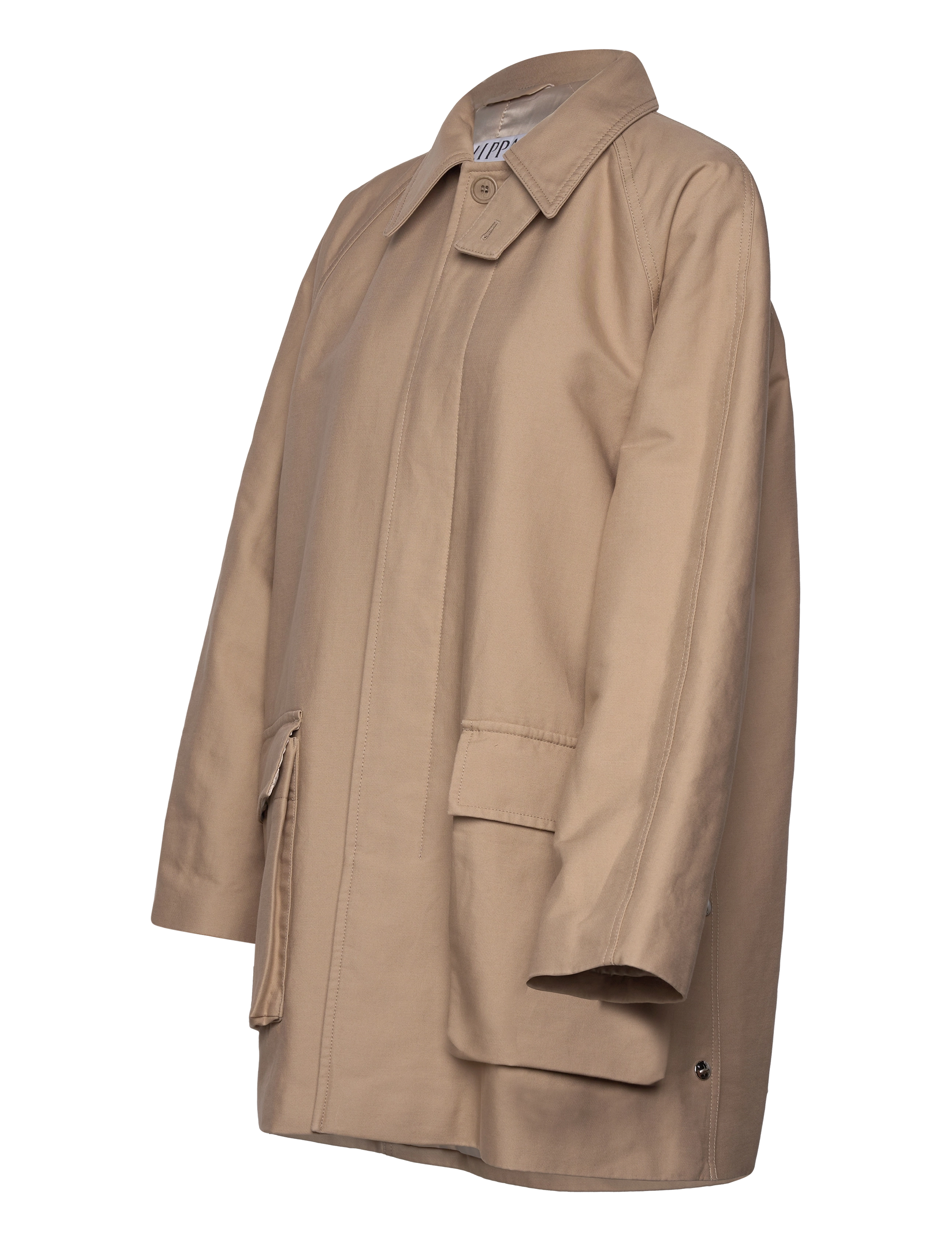 Filippa K - Padded Patch Pocket Jacket - Üleriided - khaki beig - 3