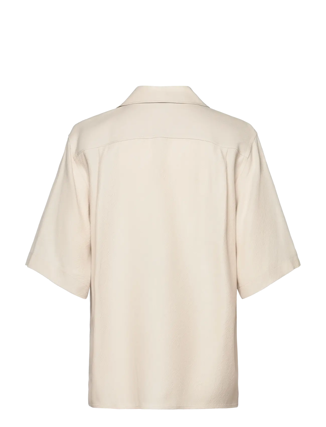 Filippa K - Draped Twill Shirt - ivory - 1