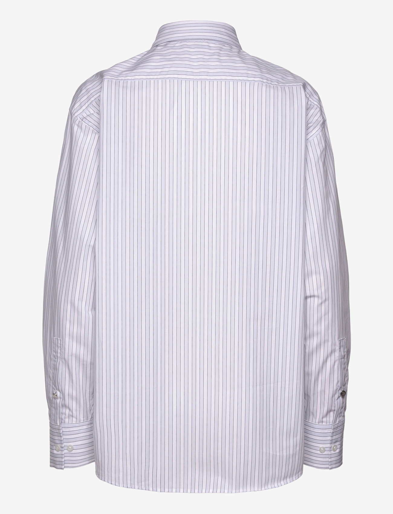 Filippa K - Classic Stripe Shirt - langærmede skjorter - ice blue/w - 1