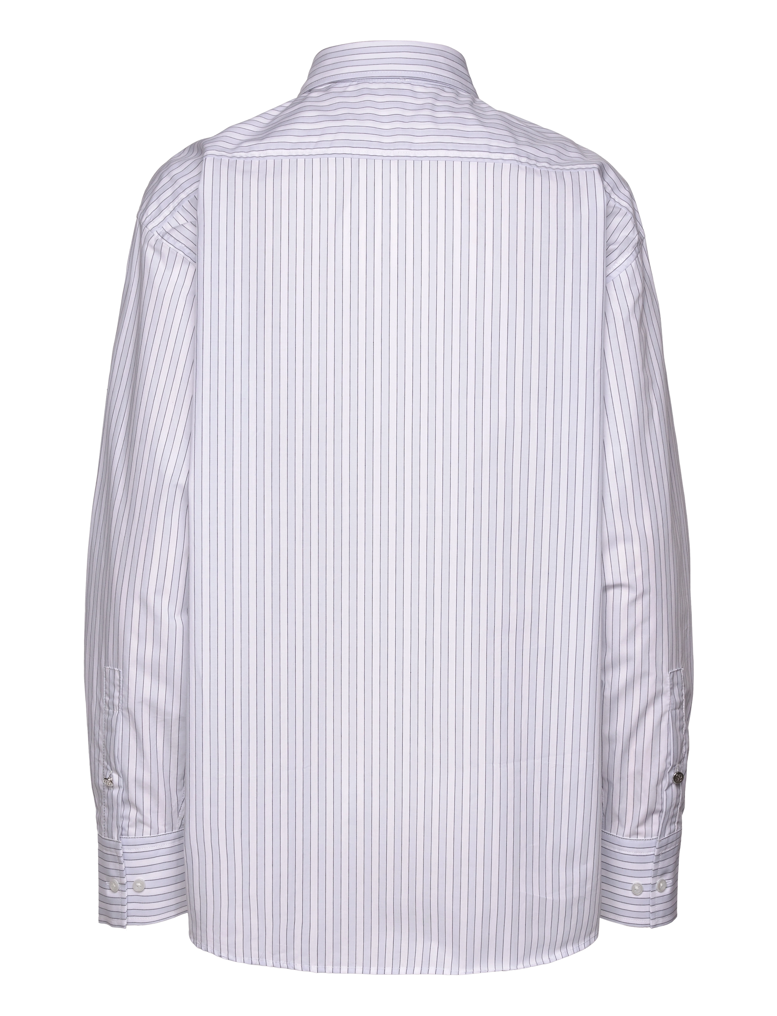 Filippa K - Classic Stripe Shirt - pikkade varrukatega särgid - ice blue/w - 1