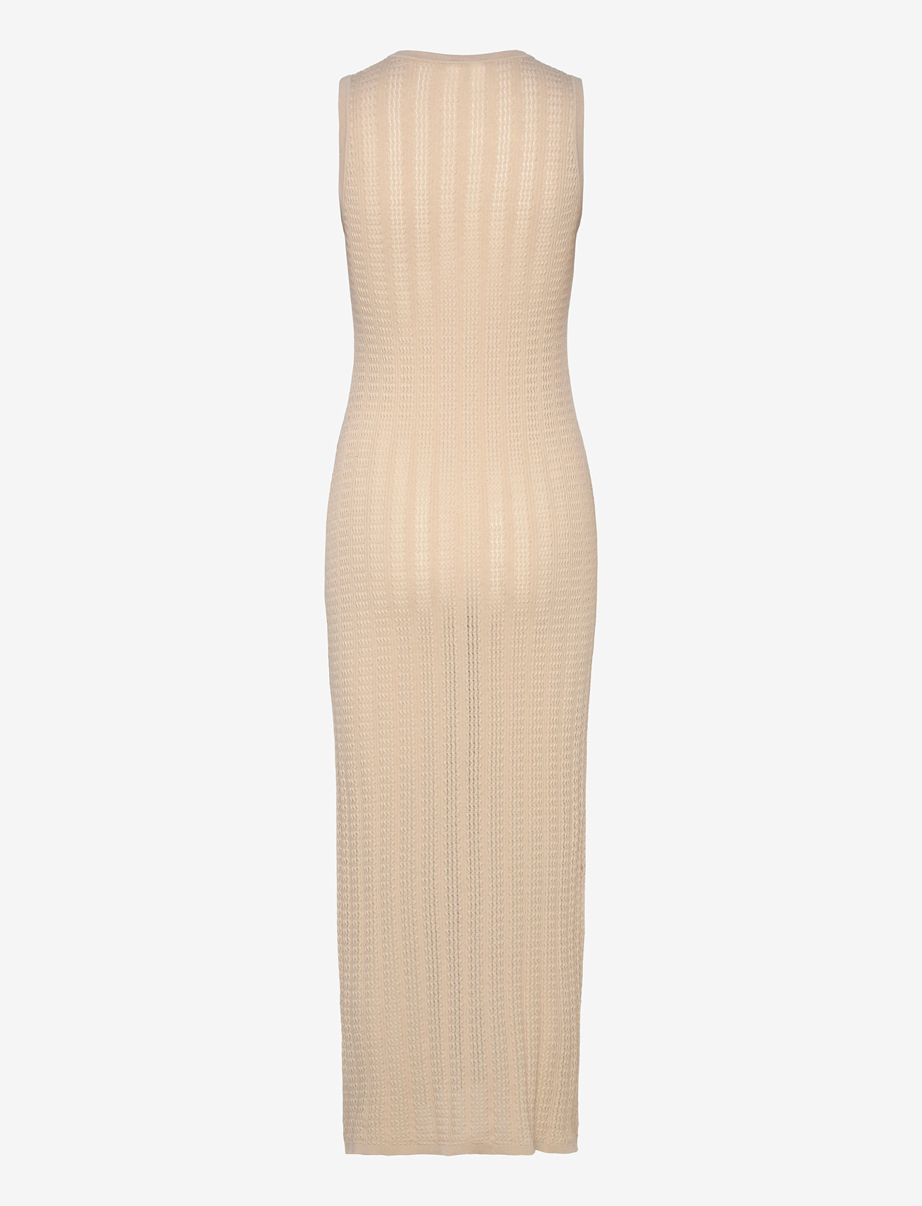 Filippa K - Buttoned Lace Knit Dress - light beig - 1