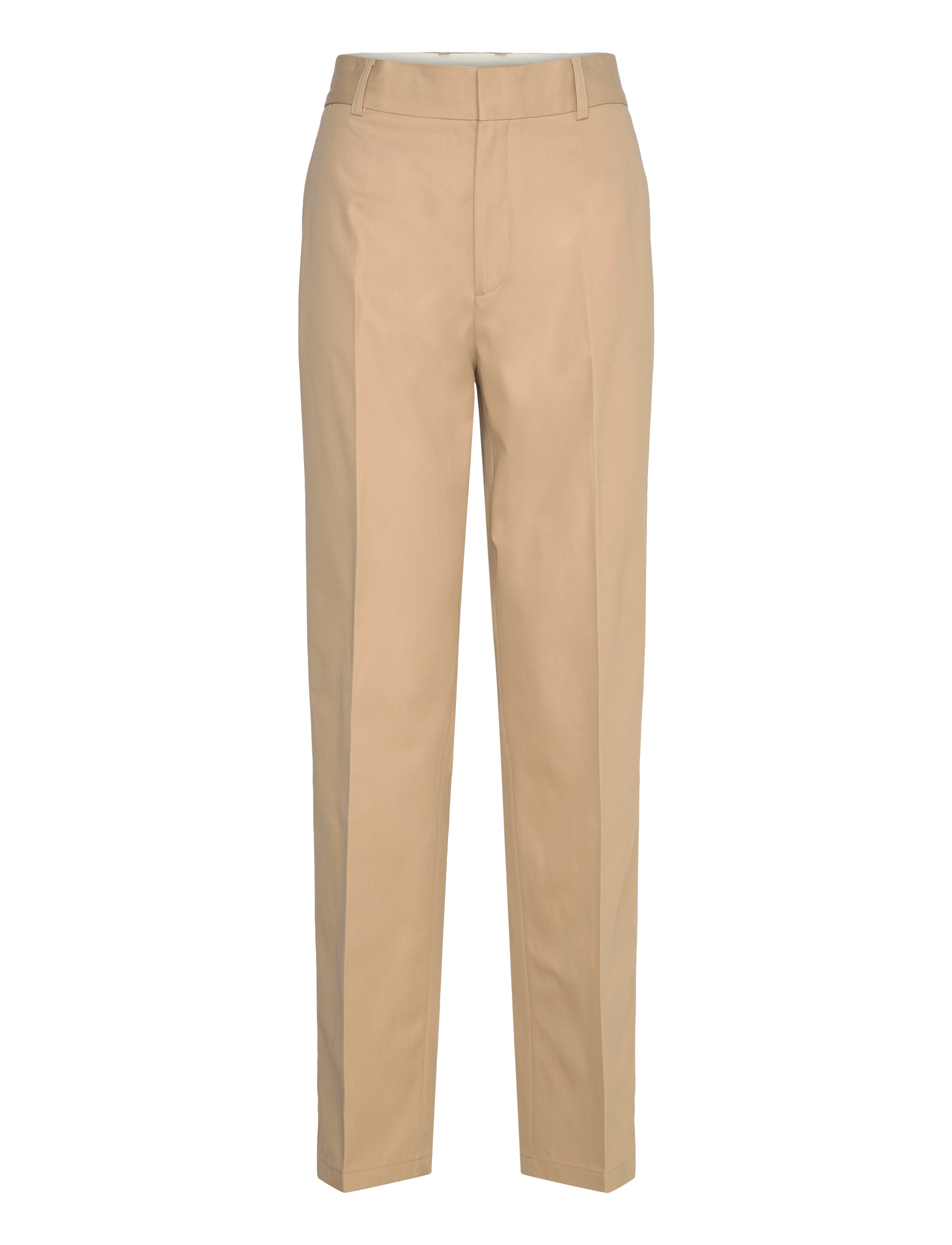 Filippa K Tailored Cotton Trousers - Tøj - SAND BEIGE / beige