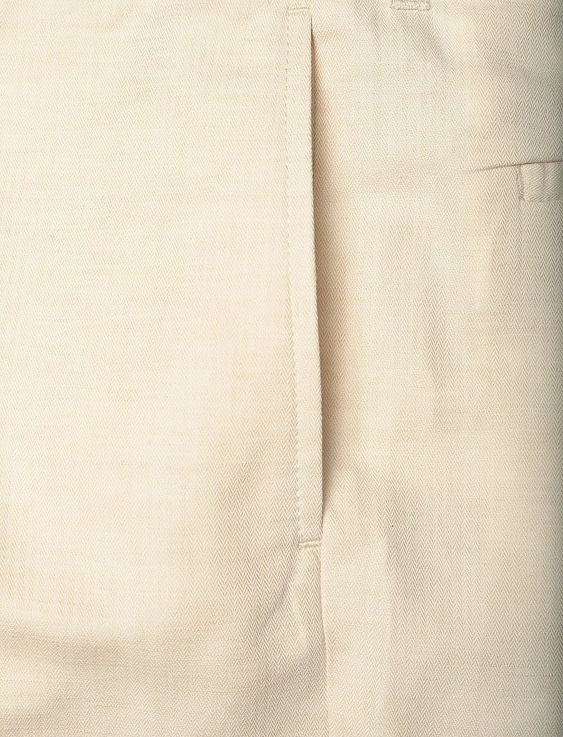 Filippa K - Relaxed Straight Cotton Linen - linnebyxor - cream whit - 2