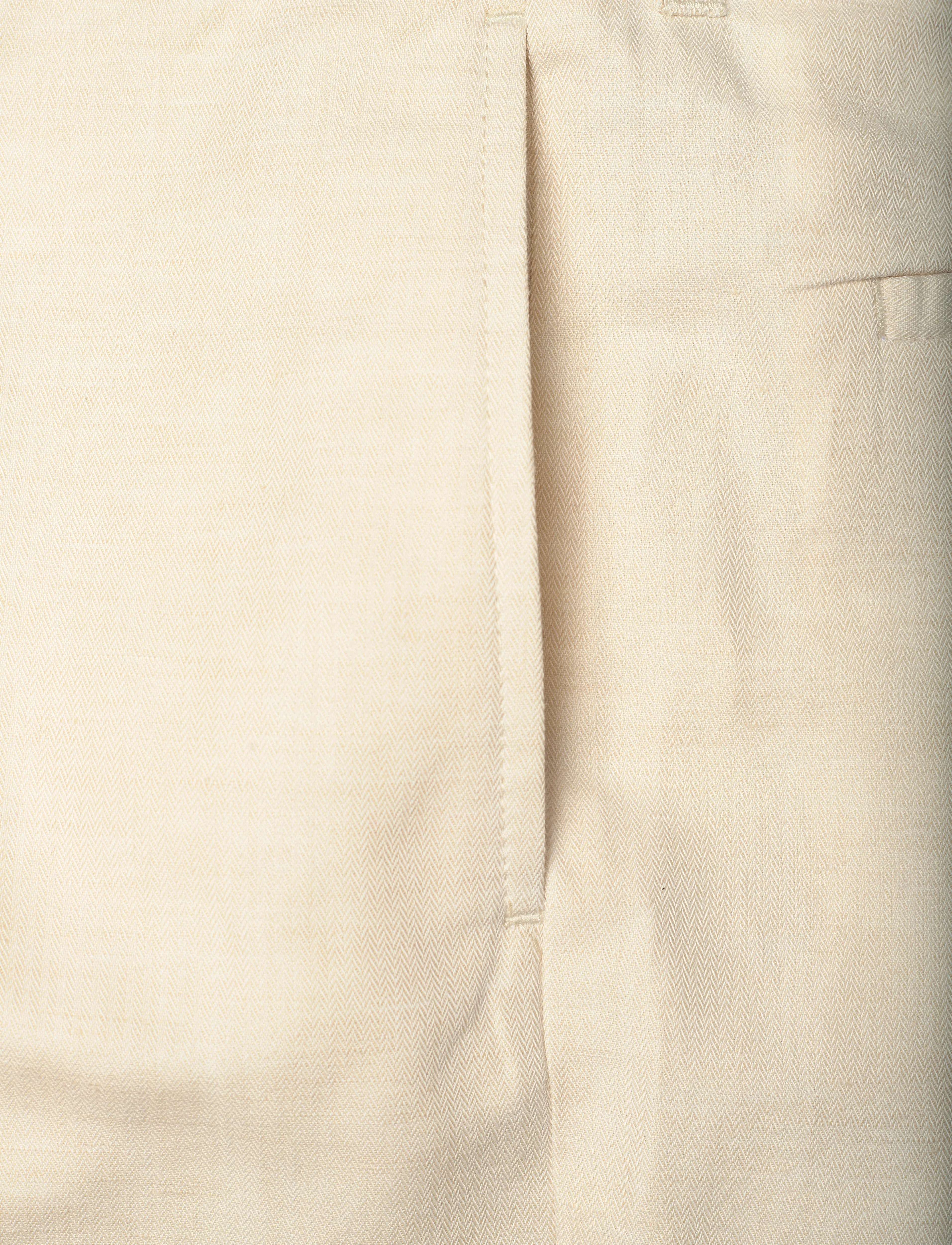 Filippa K - Relaxed Straight Cotton Linen - leinenhosen - cream whit - 2