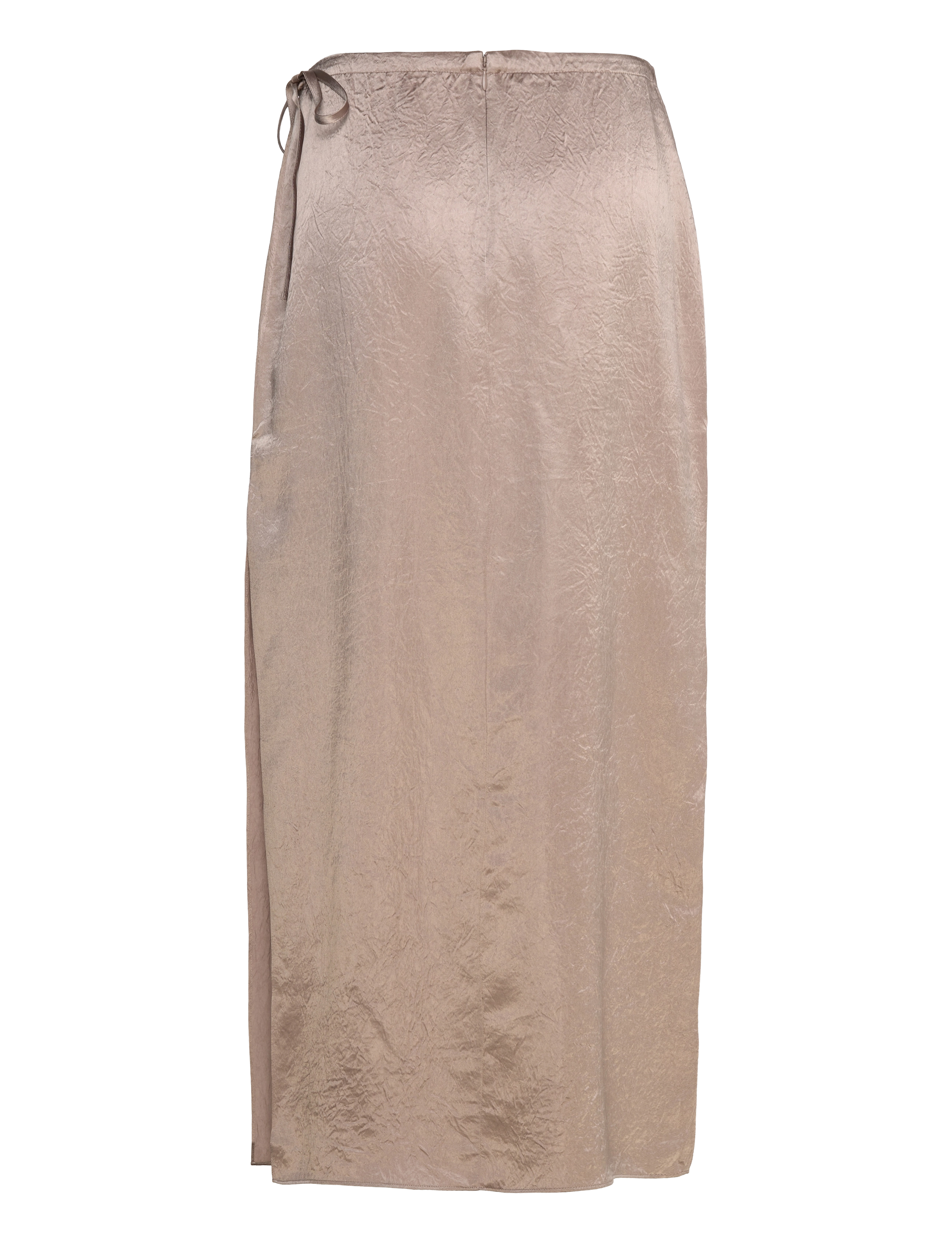 Filippa K - Crinkled Pencil Skirt - dark taupe - 1