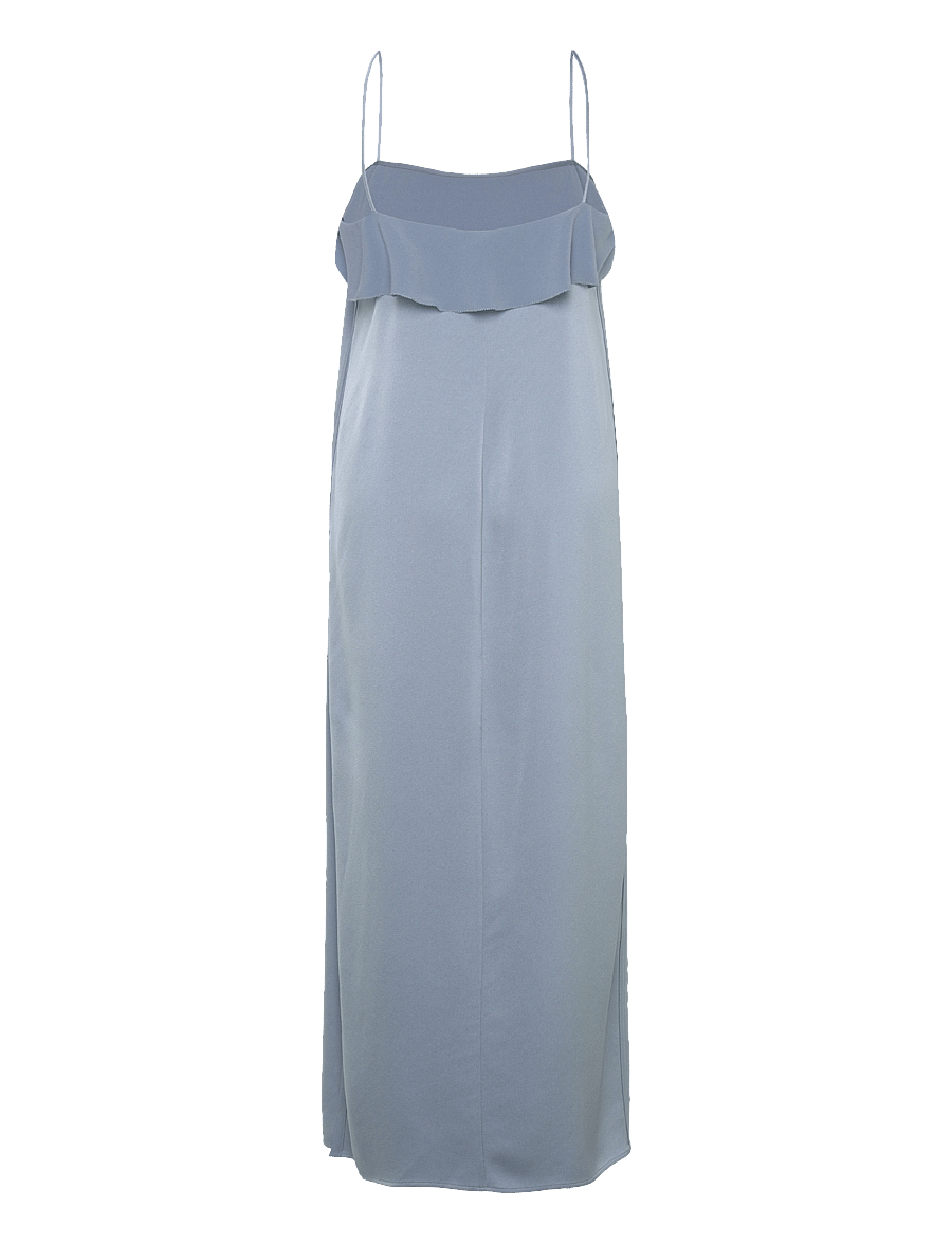 Filippa K - Fluid Draped Strap Dress - sommarklänningar - air blue - 1