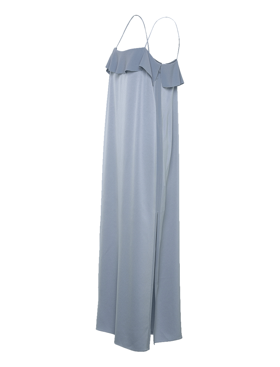 Filippa K - Fluid Draped Strap Dress - sommarklänningar - air blue - 2