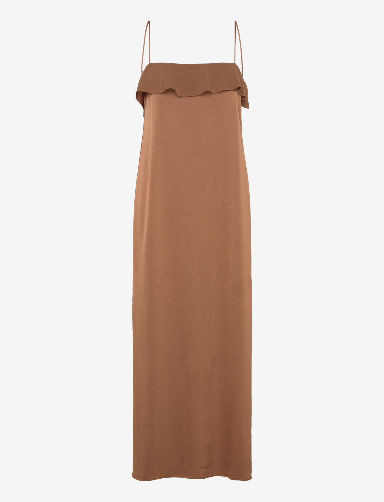 Filippa K - Fluid Draped Strap Dress - sommerkleider - light brow - 0
