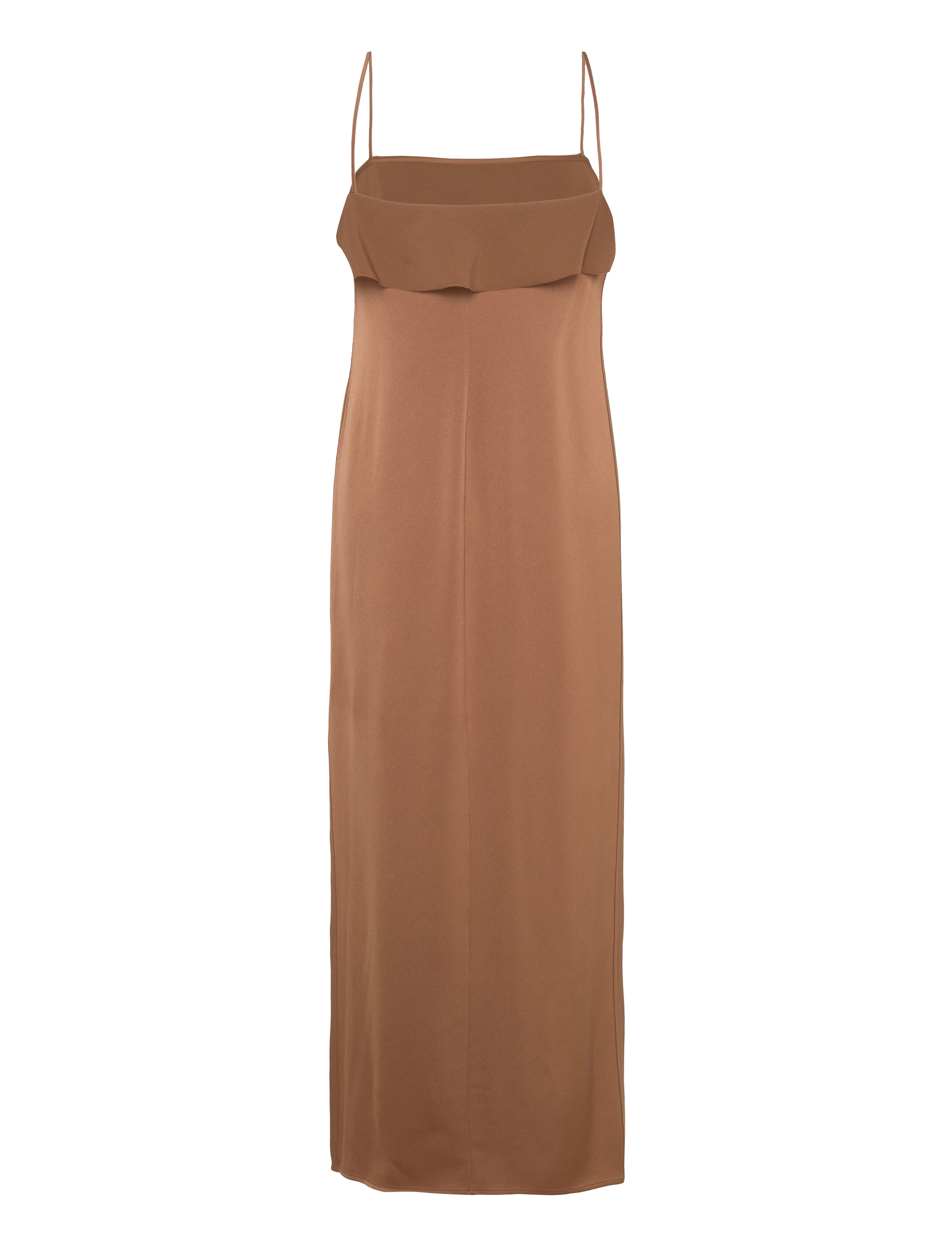 Filippa K - Fluid Draped Strap Dress - sommerkjoler - light brow - 1