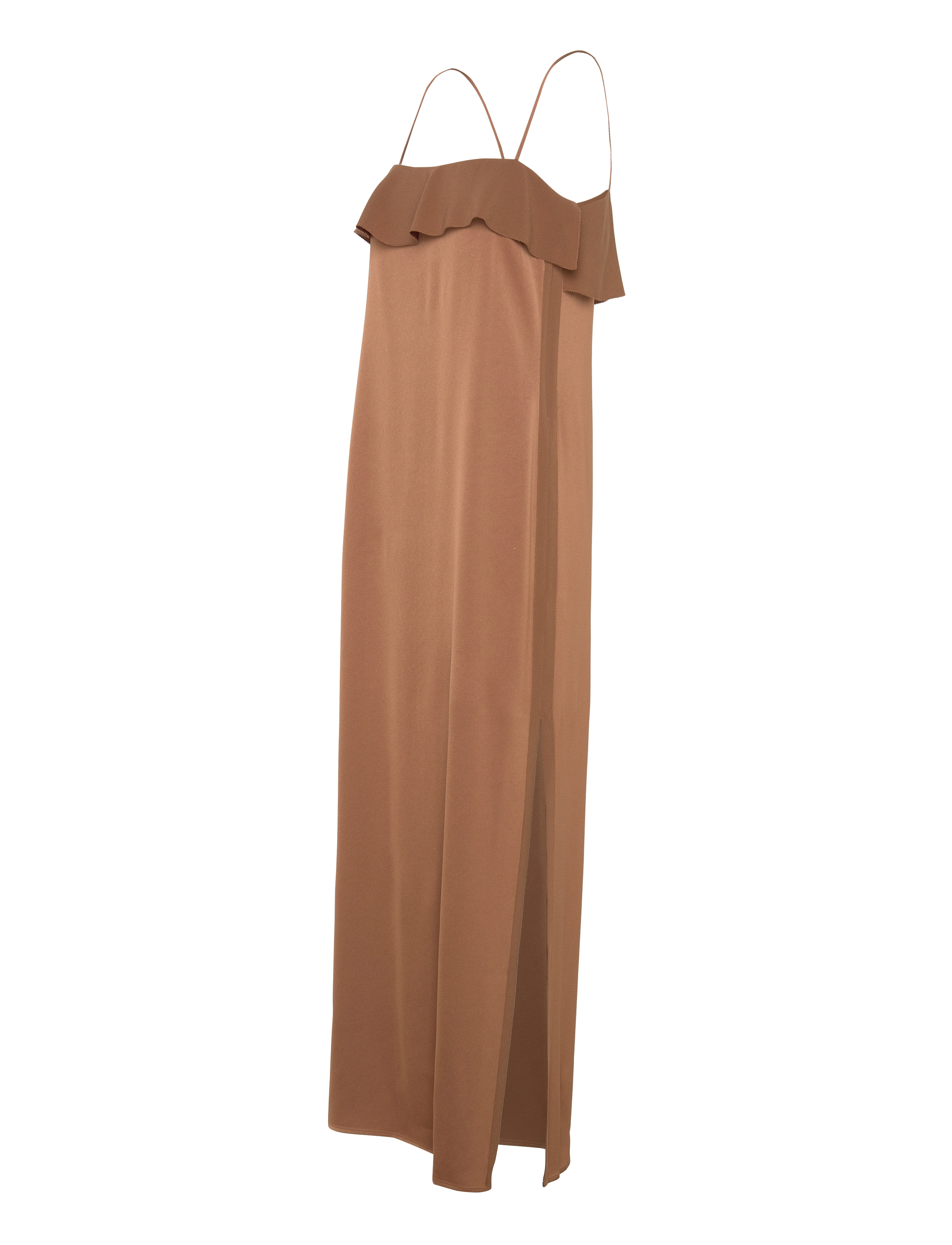 Filippa K - Fluid Draped Strap Dress - sommerkjoler - light brow - 2