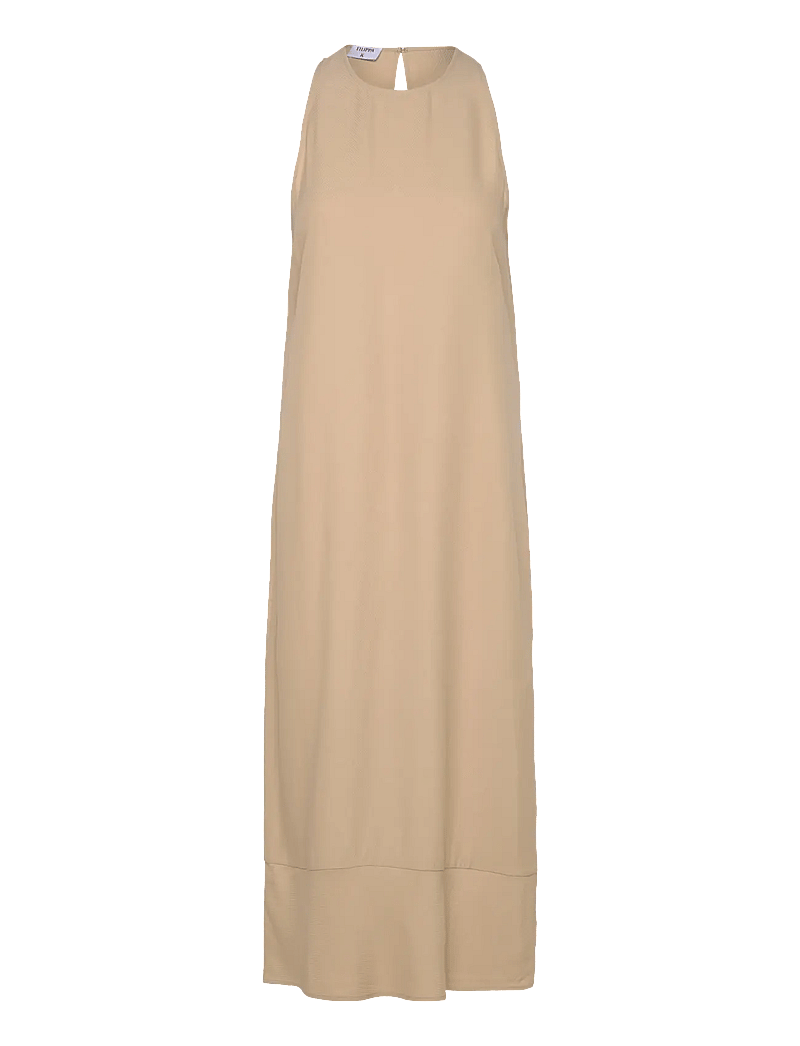 Filippa K - Draped Twill Tank Dress - midikleider - caramel be - 0