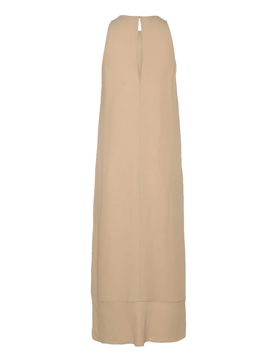 Filippa K - Draped Twill Tank Dress - robes midi - caramel be - 1