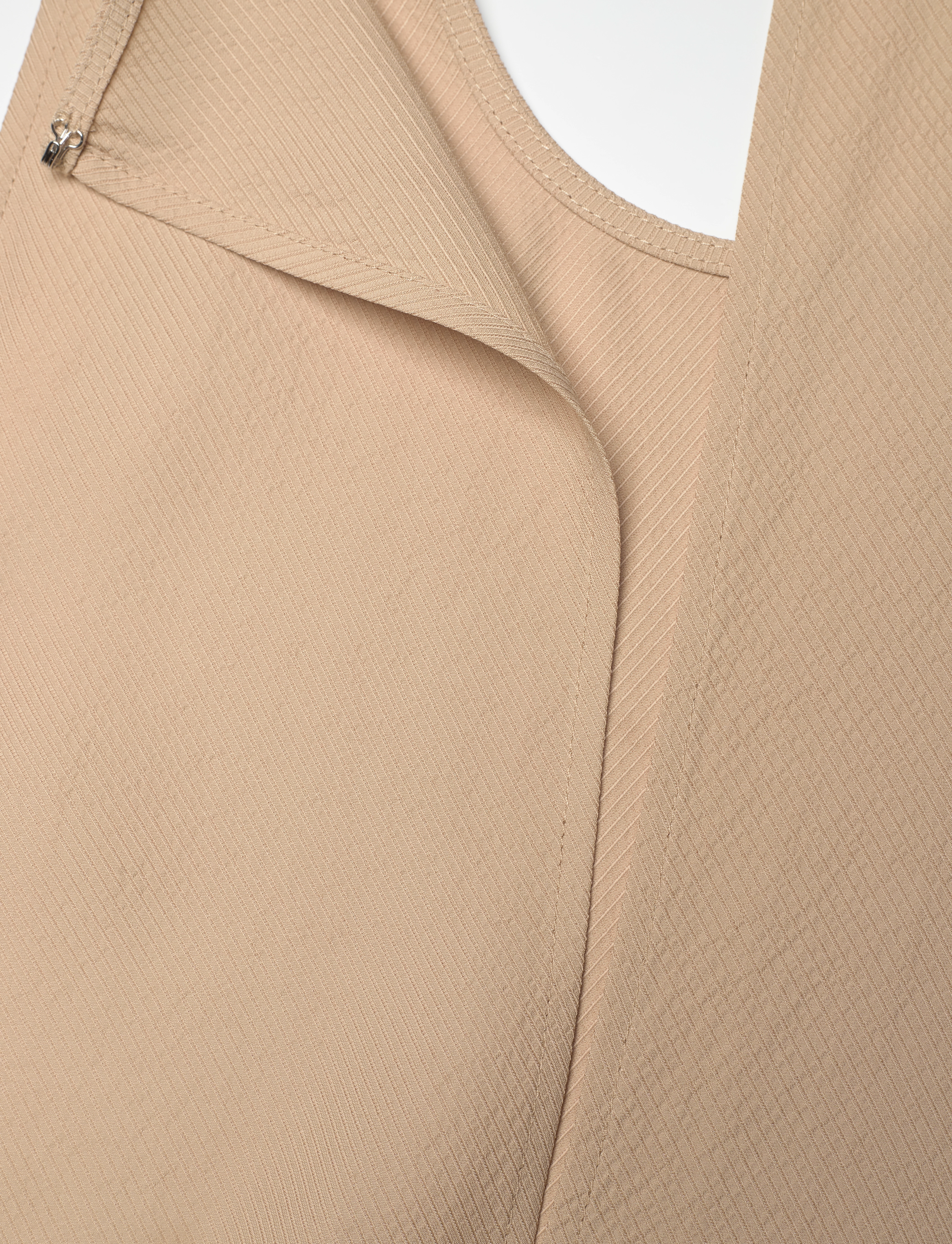 Filippa K - Draped Twill Tank Dress - robes midi - caramel be - 3