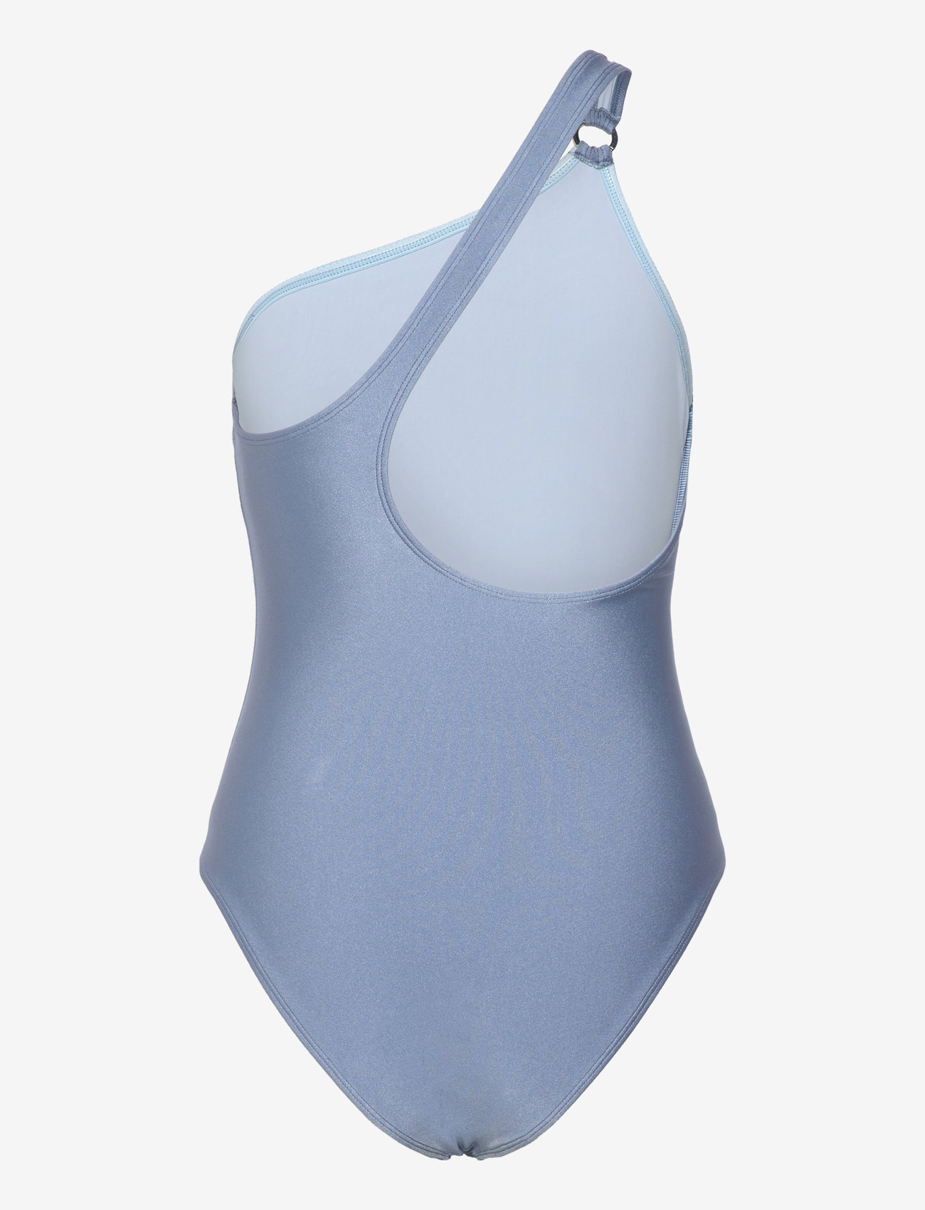 Filippa K - Asymmetric Shimmer Swimsuit - baddräkter - air blue - 1