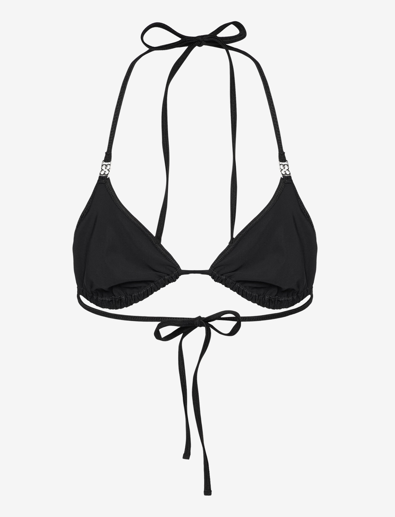 Filippa K - Triangle Bikini Top - dreieck-bikini-oberteile - black - 1