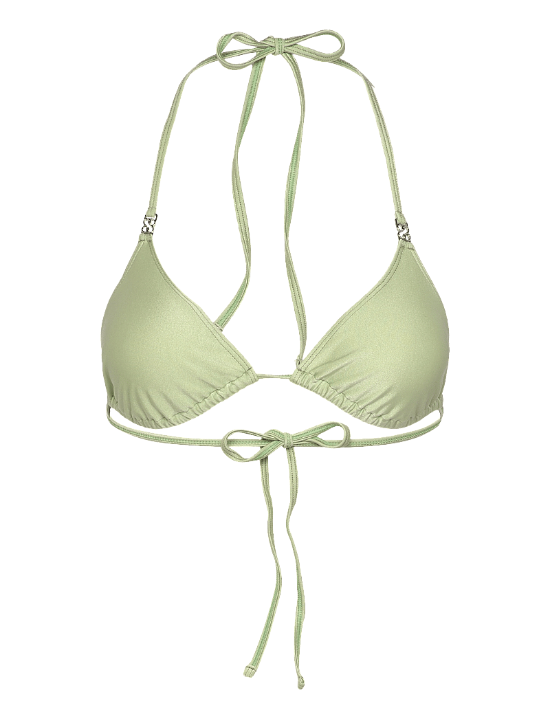 Filippa K - Triangle Bikini Top - triangelformad bikinis - pastel gre - 0