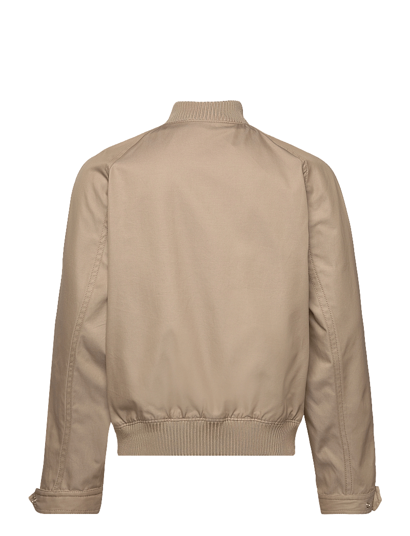 Filippa K - Cotton Track Jacket - sügisjakid - khaki beig - 1