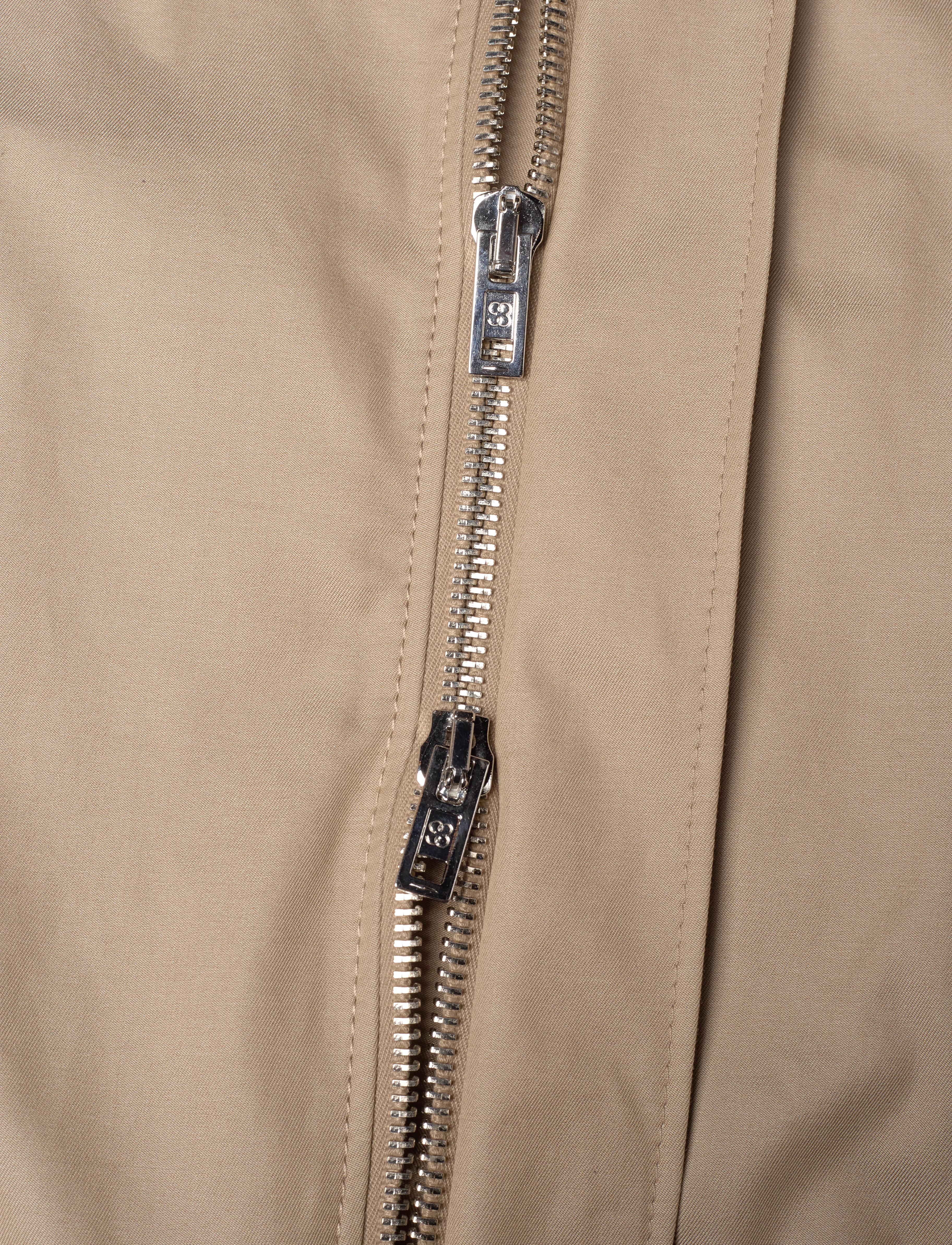 Filippa K - Cotton Track Jacket - frühlingsjacken - khaki beig - 3