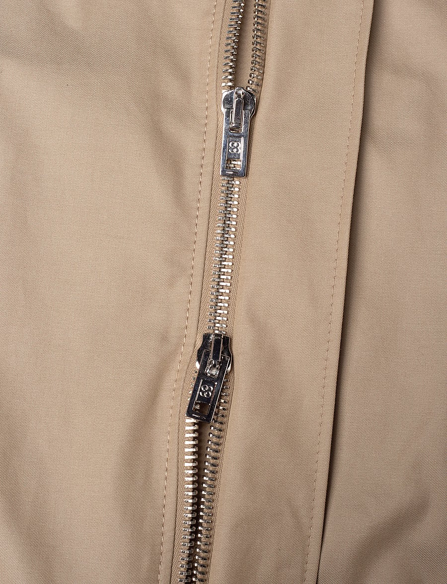 Filippa K - Cotton Track Jacket - herbstjacken - khaki beig - 3