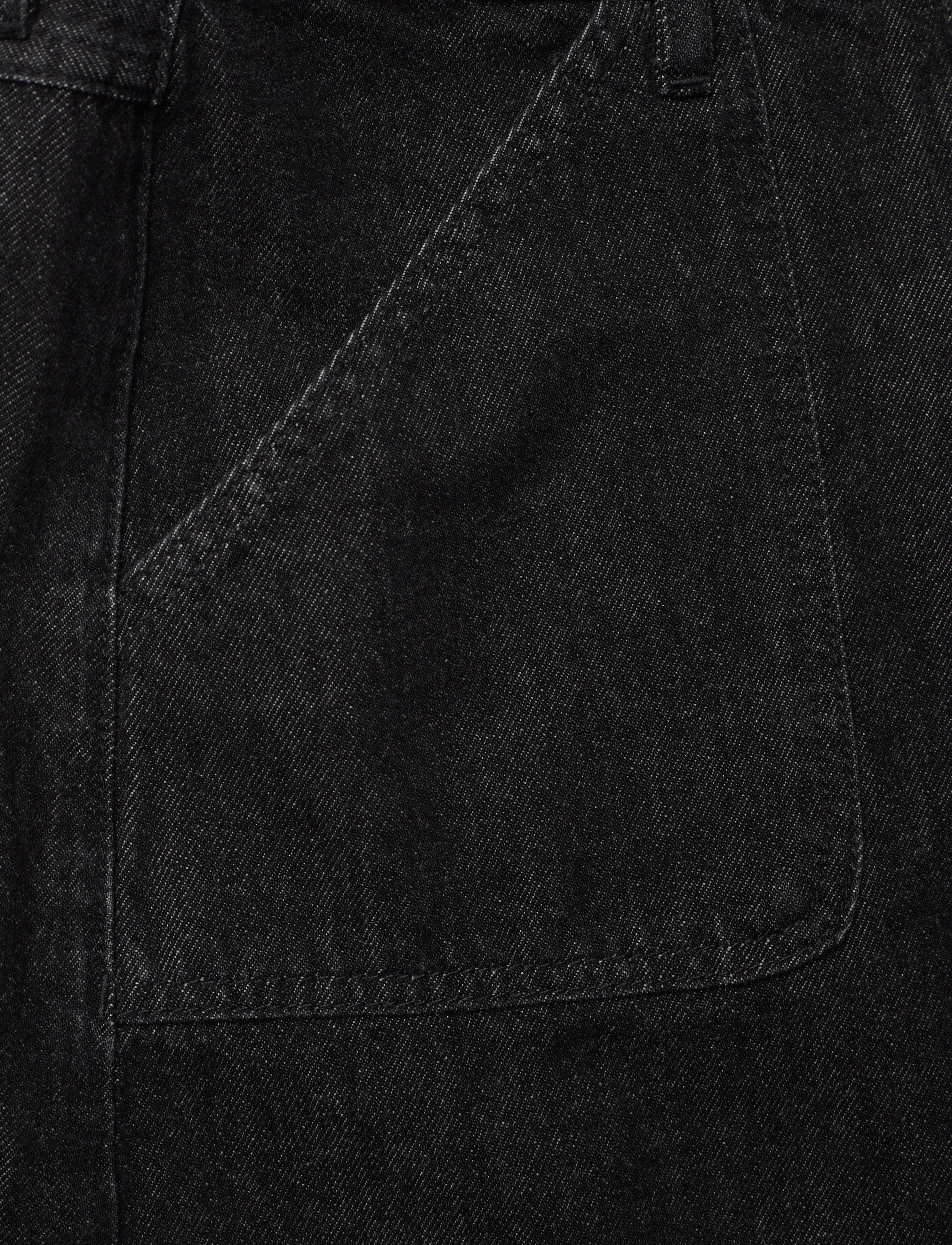 Filippa K - Patch Pocket Mini Skirt - black wash - 2