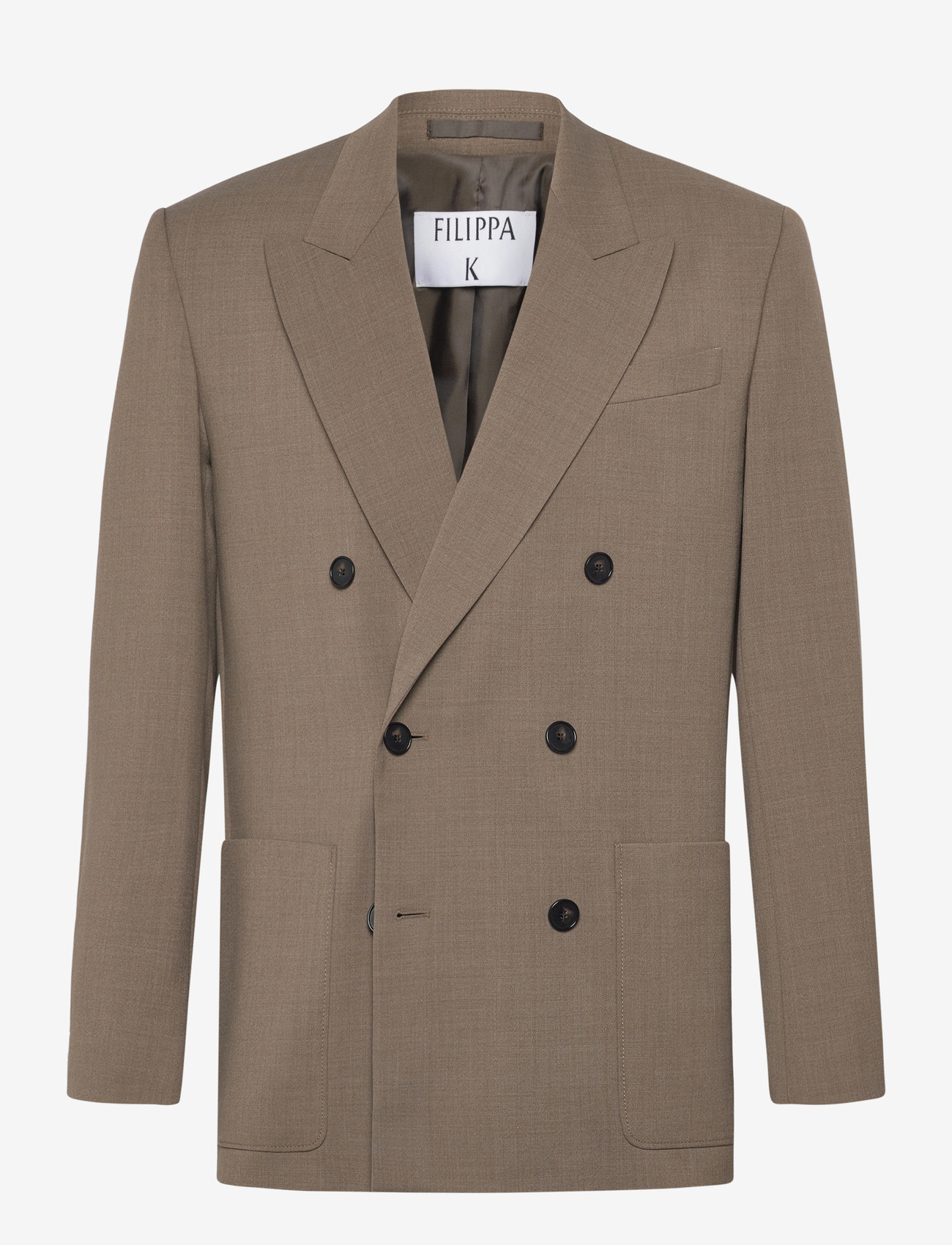 Filippa K - Michael Blazer - zweireiher - light driftwood melange - 1