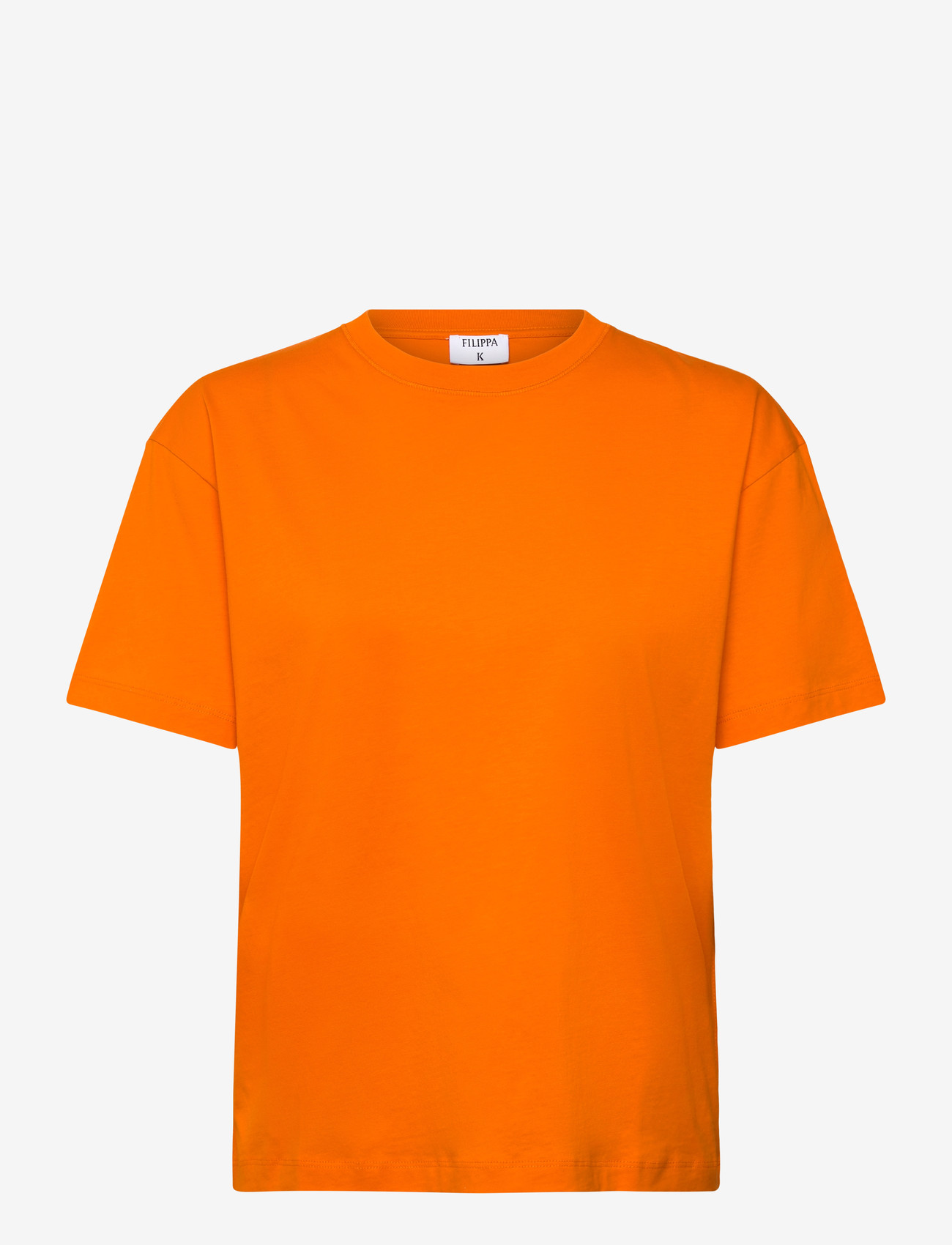 Filippa K - Loose Fit Tee - t-shirts - bright orange - 0