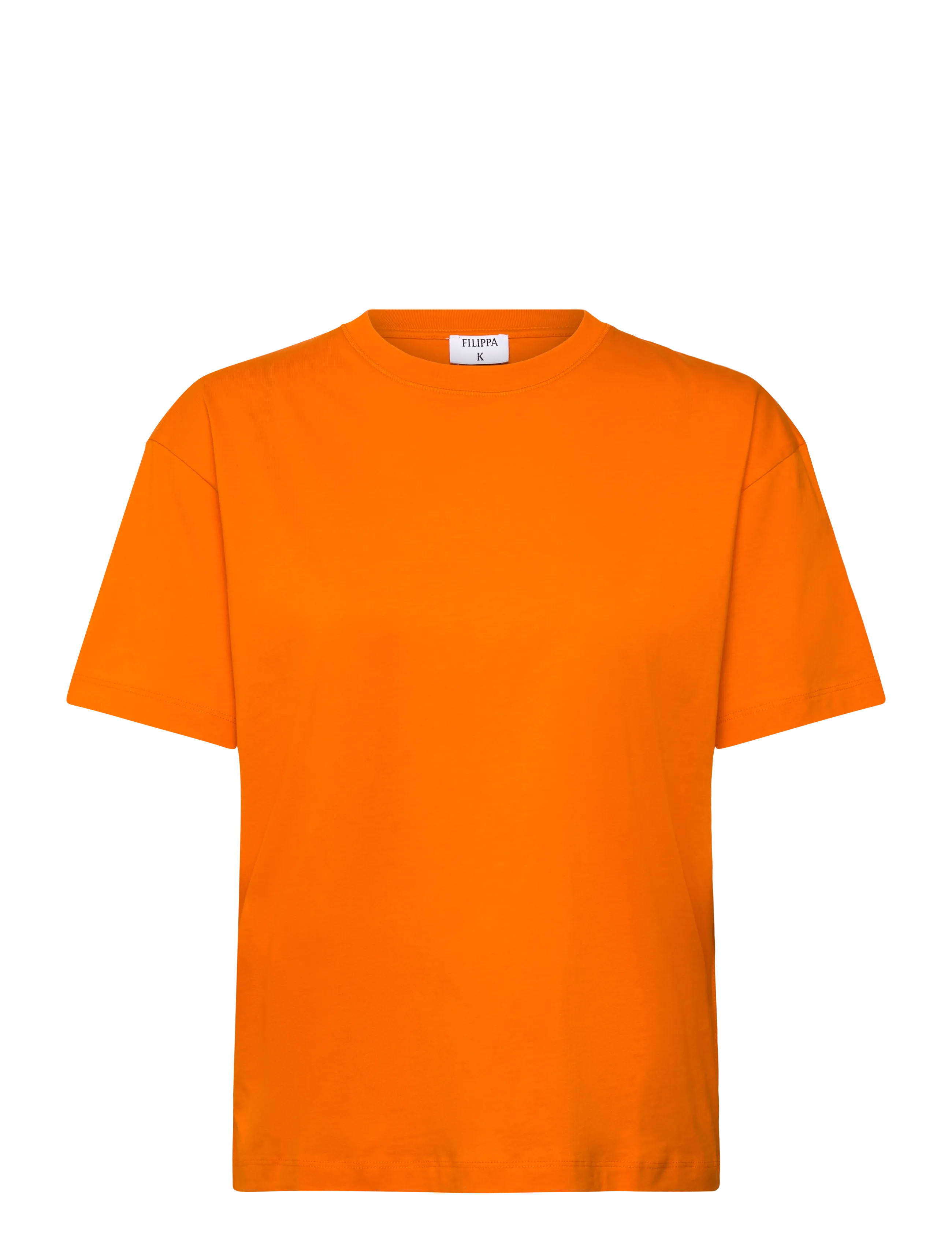 Filippa K Loose Fit Tee - Kläder - BRIGHT ORANGE / orange
