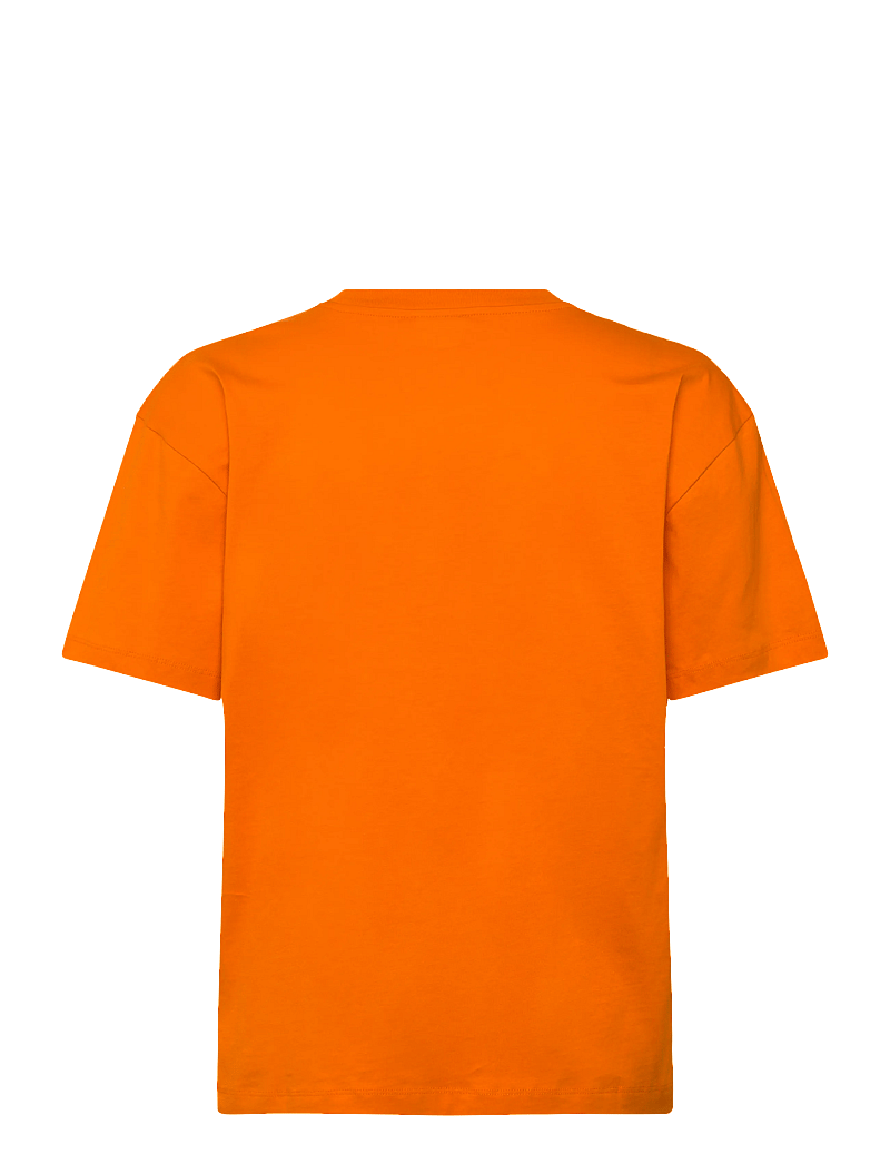 Filippa K - Loose Fit Tee - t-shirts - bright orange - 1