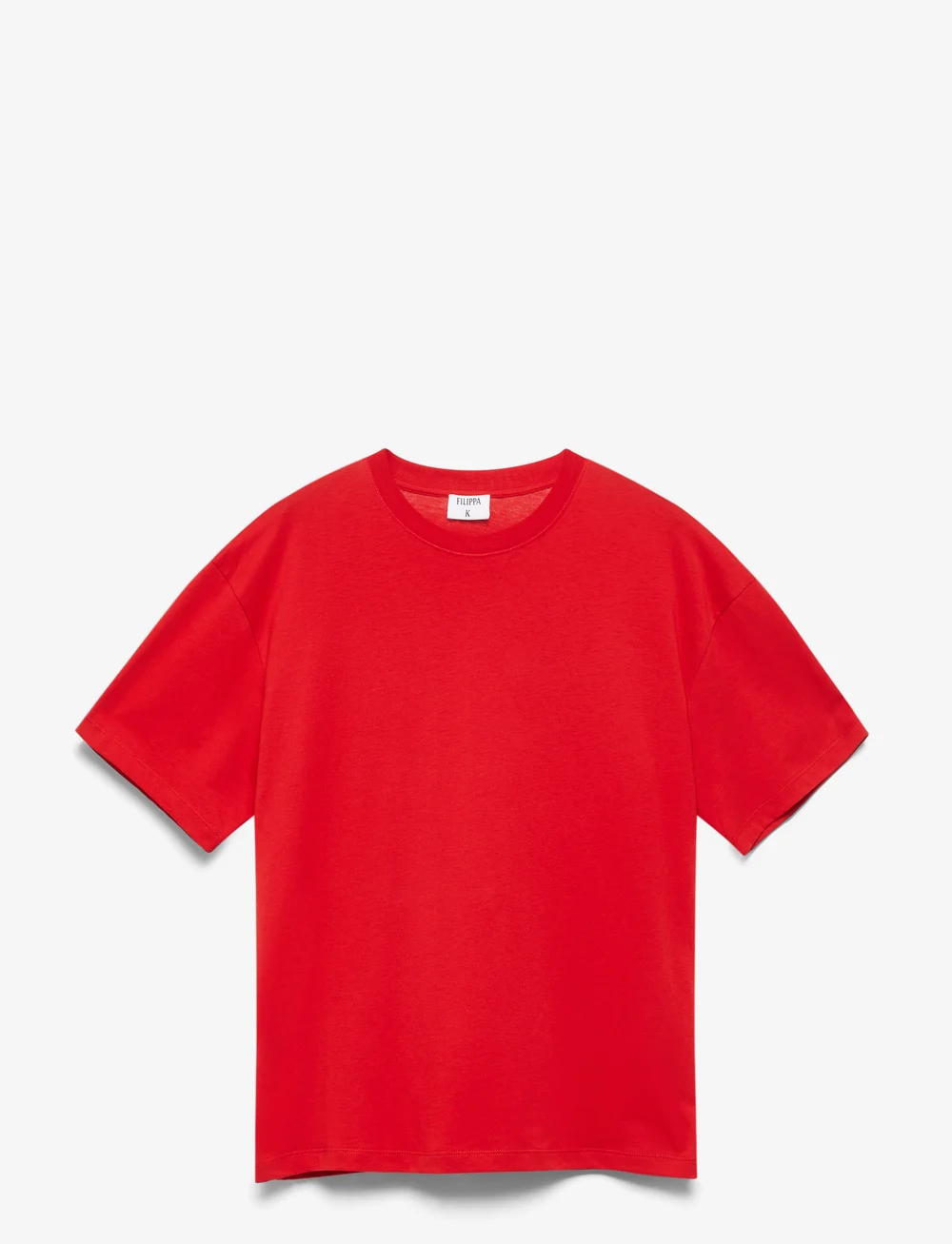 Filippa K - Loose Fit Tee - t-shirt & tops - dark red - 1